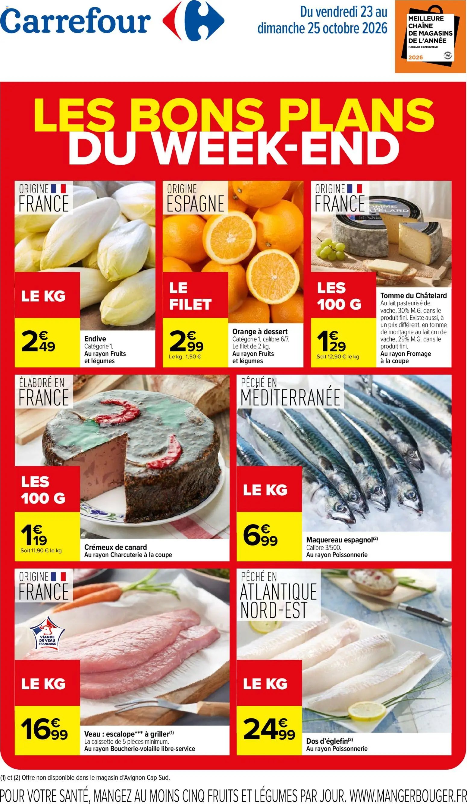 Carrefour les bons plans du week-end