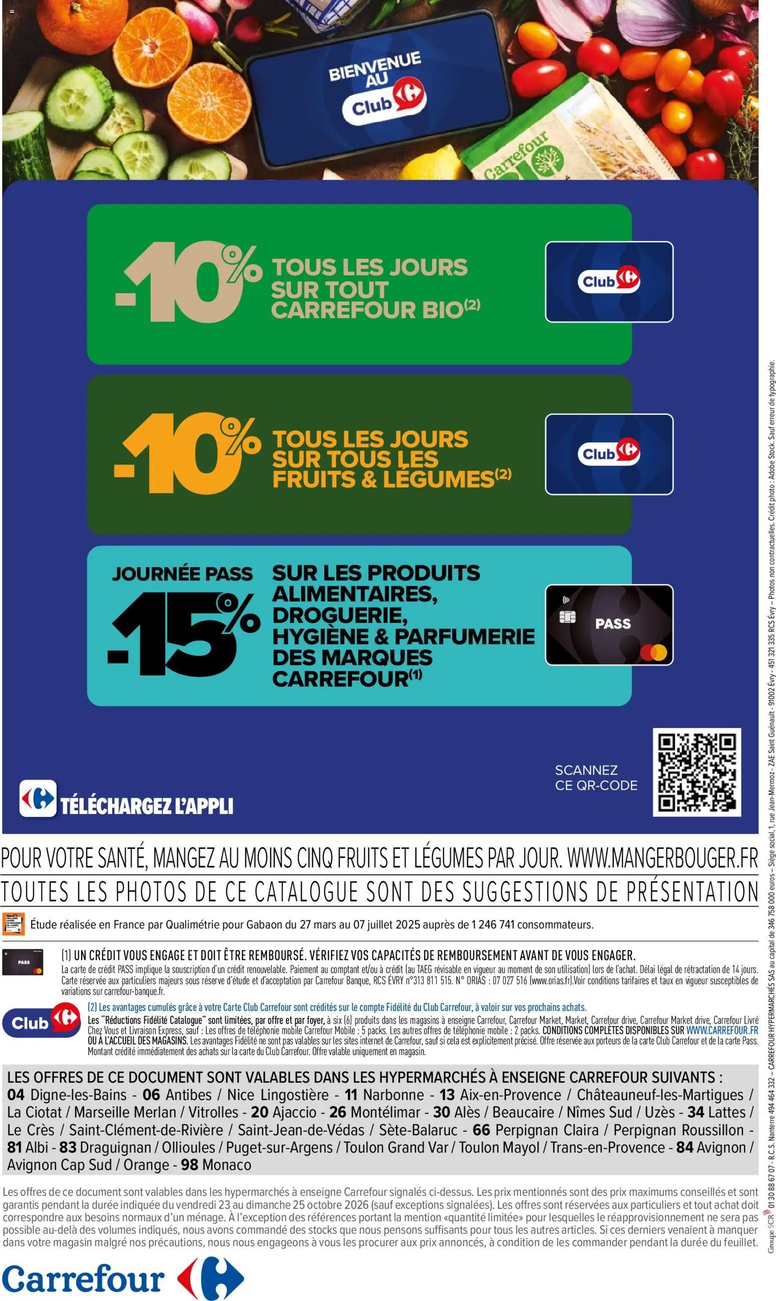 Carrefour les bons plans du week-end