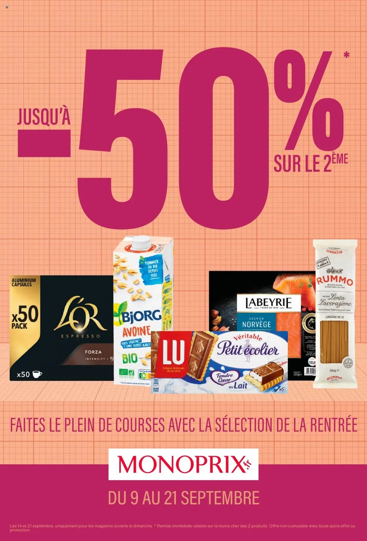 Monoprix catalogue (2025-09-09 - 2025-09-21)