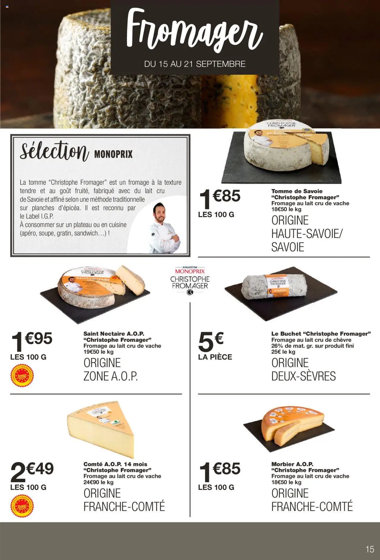 Monoprix catalogue (2025-09-09 - 2025-09-21)