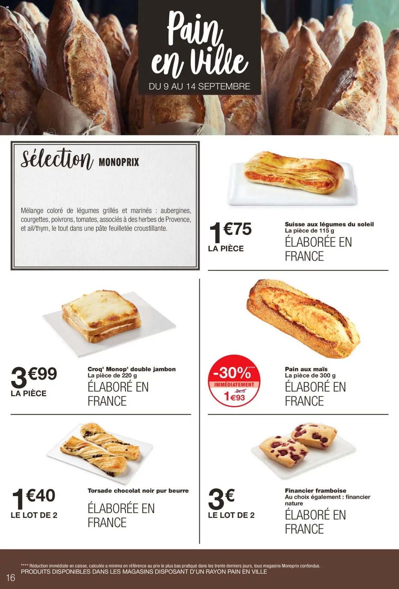 Monoprix catalogue (2025-09-09 - 2025-09-21)