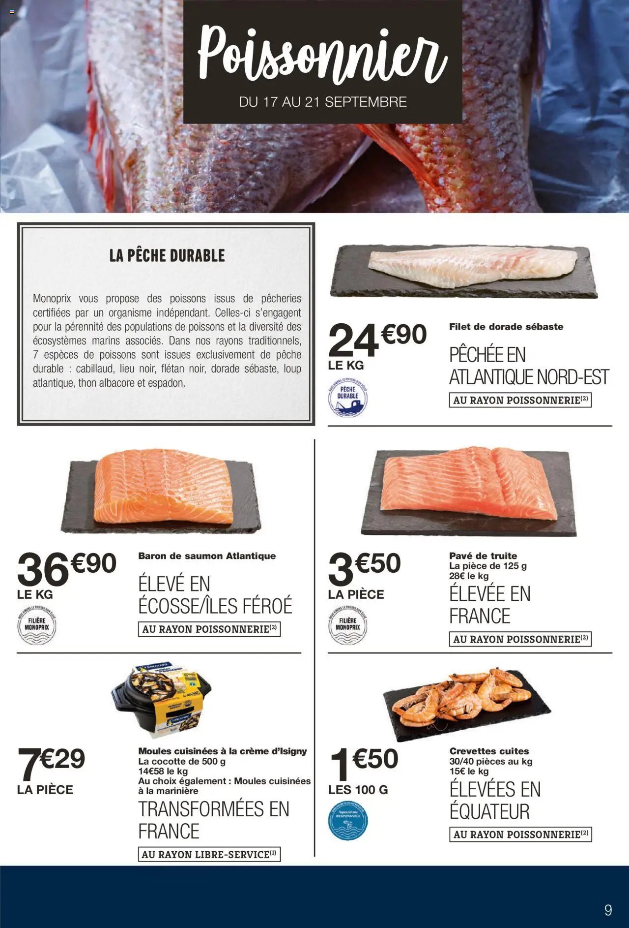 Monoprix catalogue (2025-09-09 - 2025-09-21)
