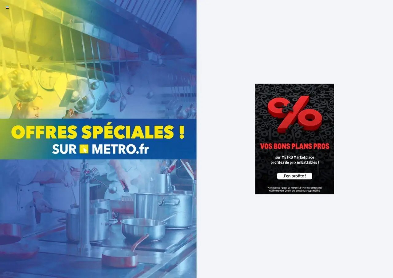 METRO - Offres spéciales - Exclusivités Marketplace