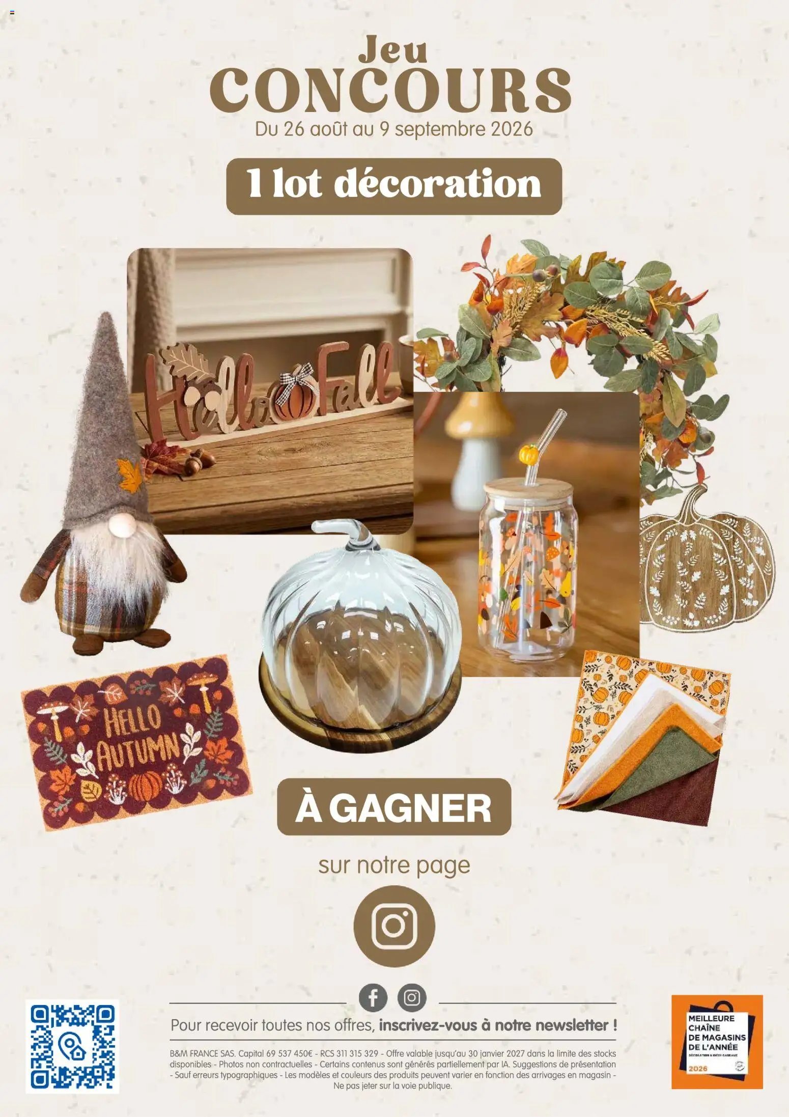 B&M - Brochure cosy season