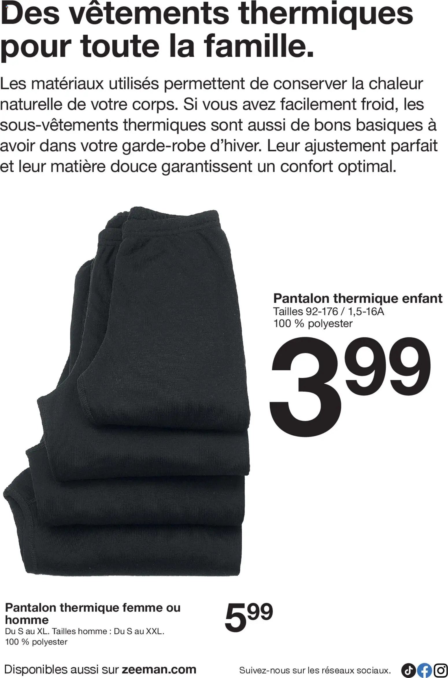 Zeeman catalogue Automne