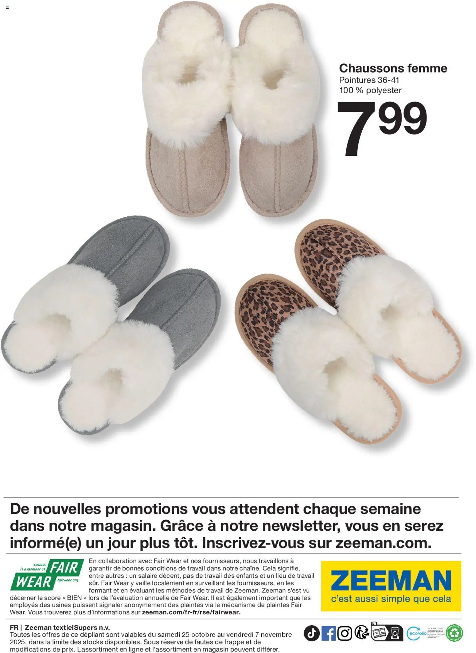 Zeeman catalogue Automne