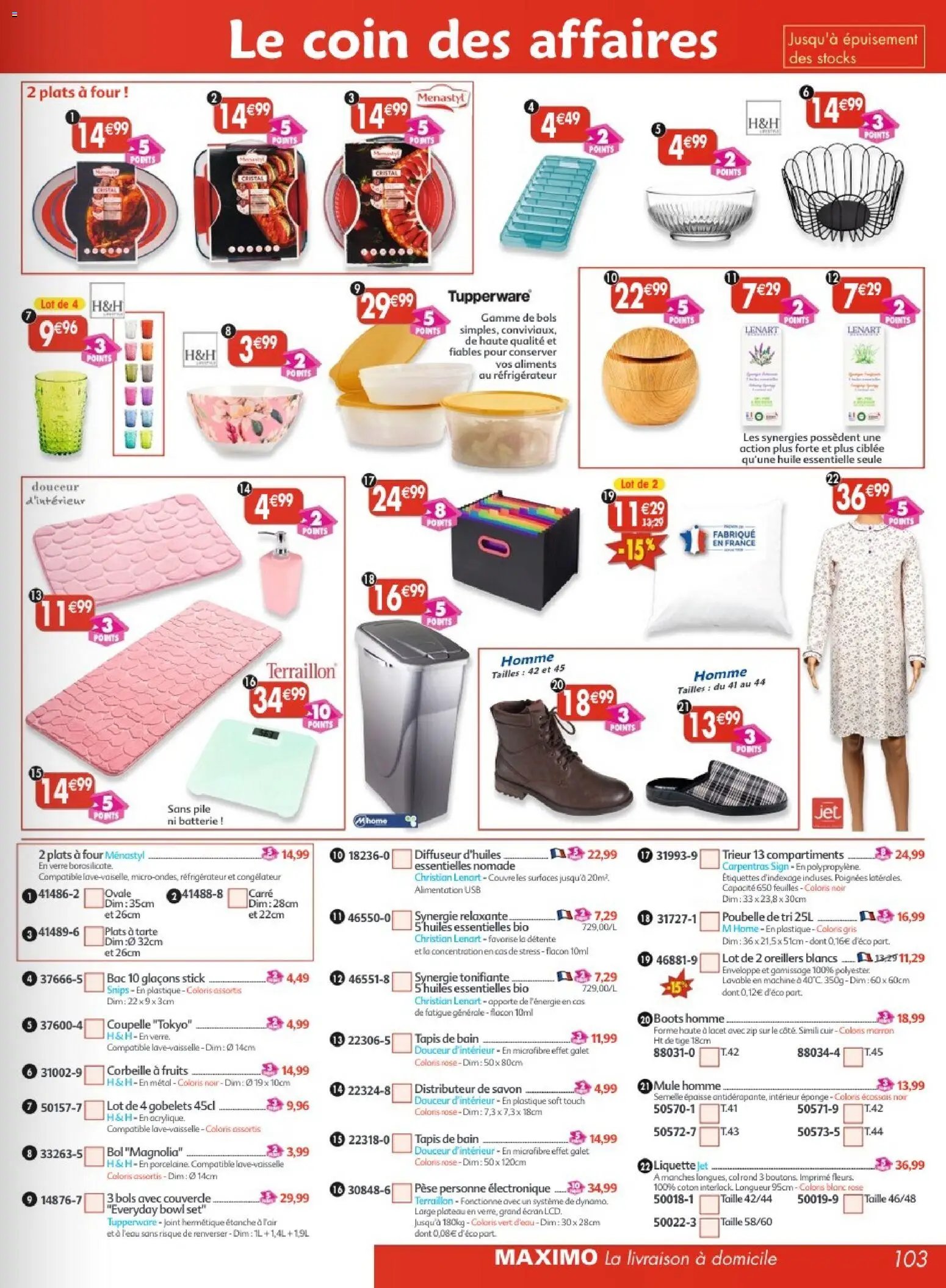 Maximo catalogue epicerie (2025-12-24 - 2026-01-22)