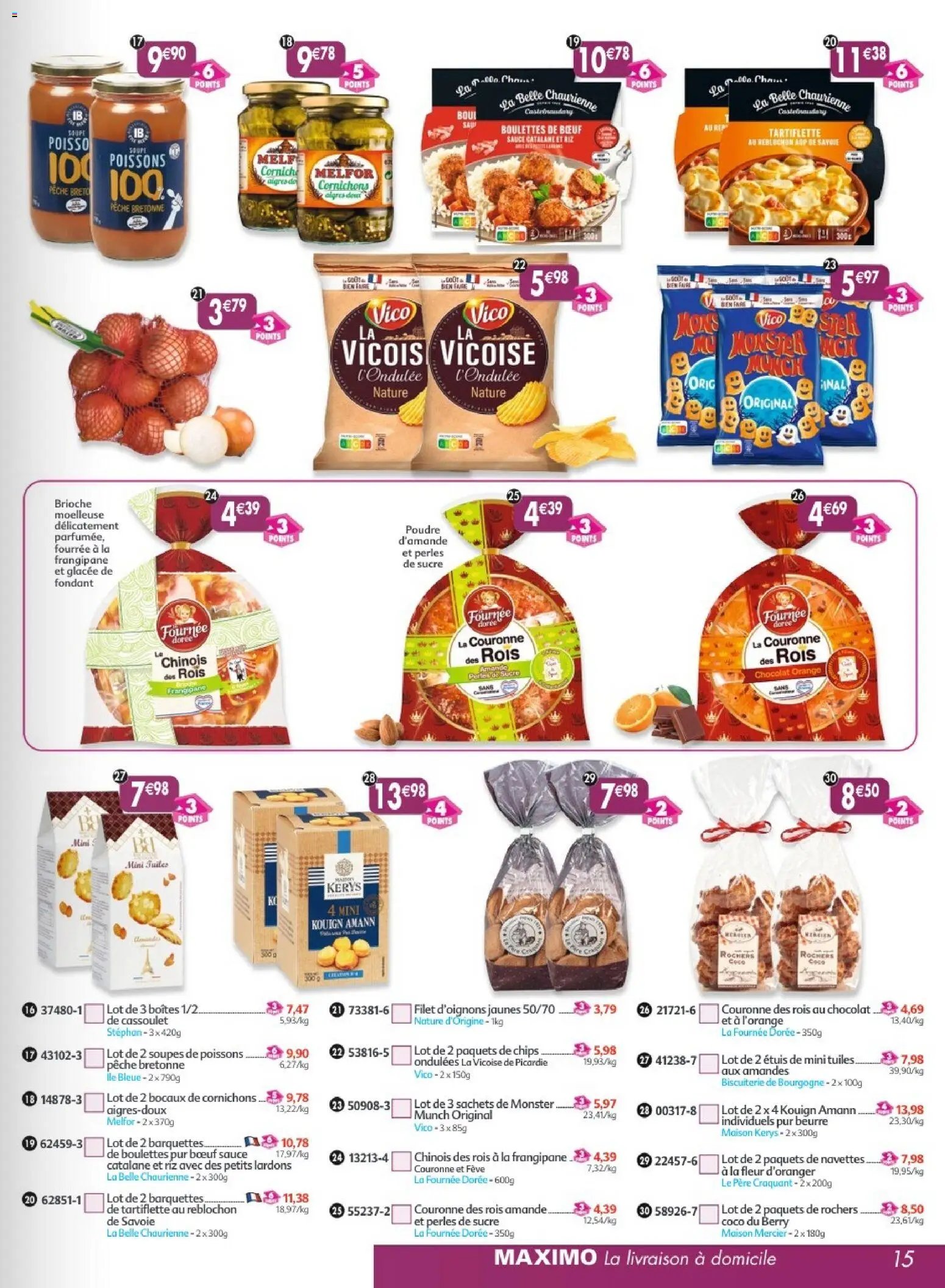 Maximo catalogue epicerie (2025-12-24 - 2026-01-22)