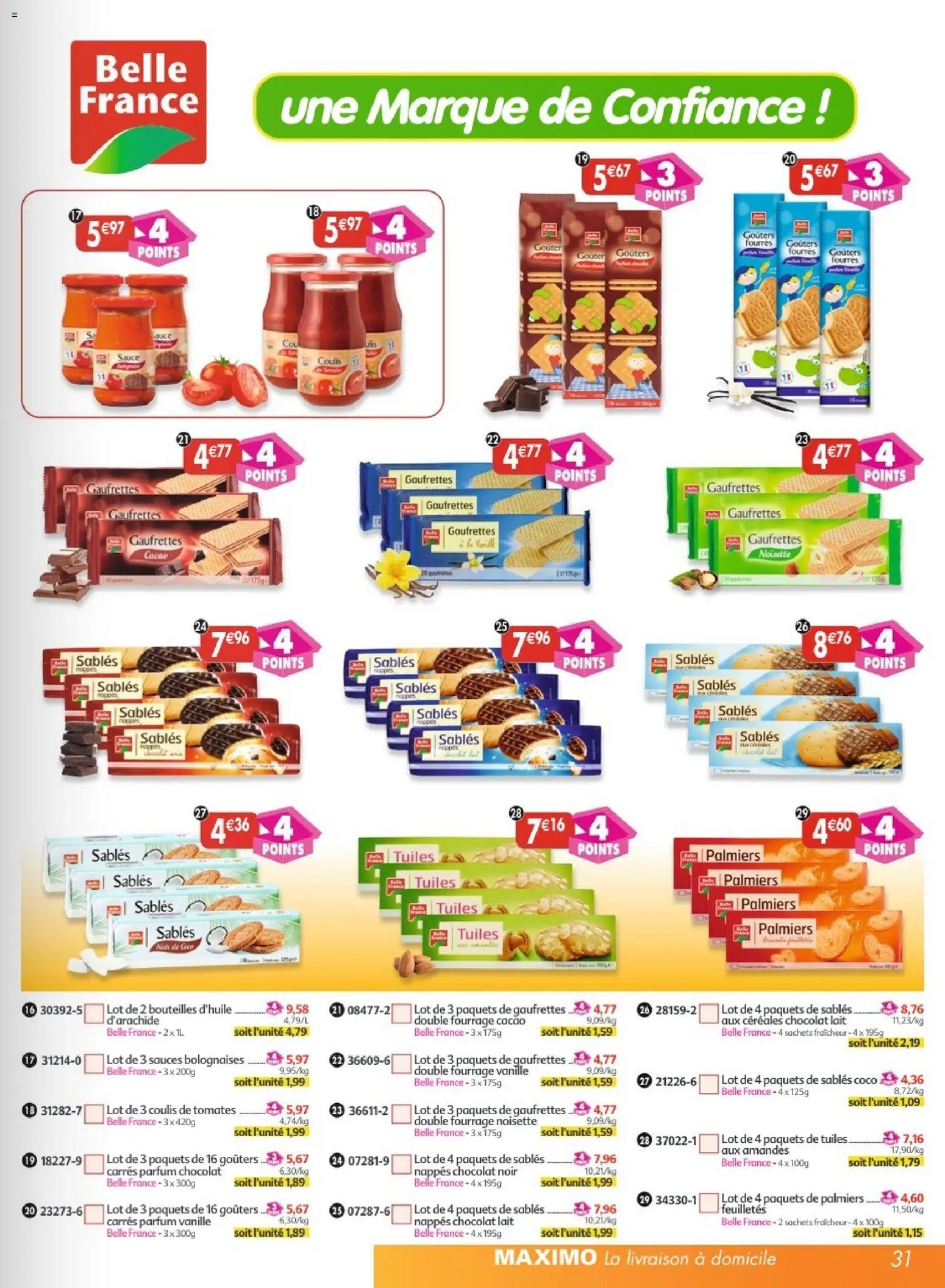 Maximo catalogue epicerie (2025-12-24 - 2026-01-22)