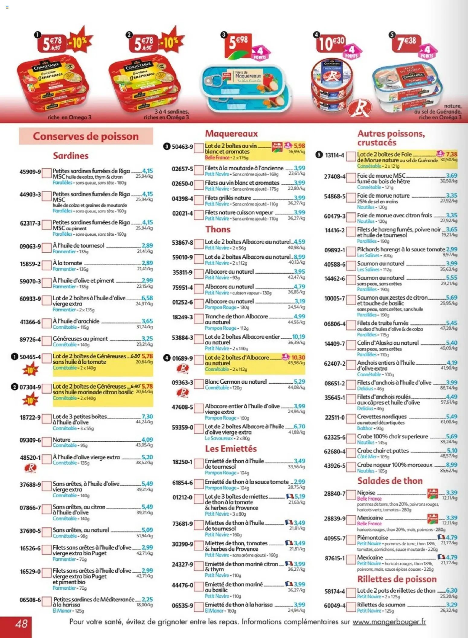 Maximo catalogue epicerie (2025-12-24 - 2026-01-22)