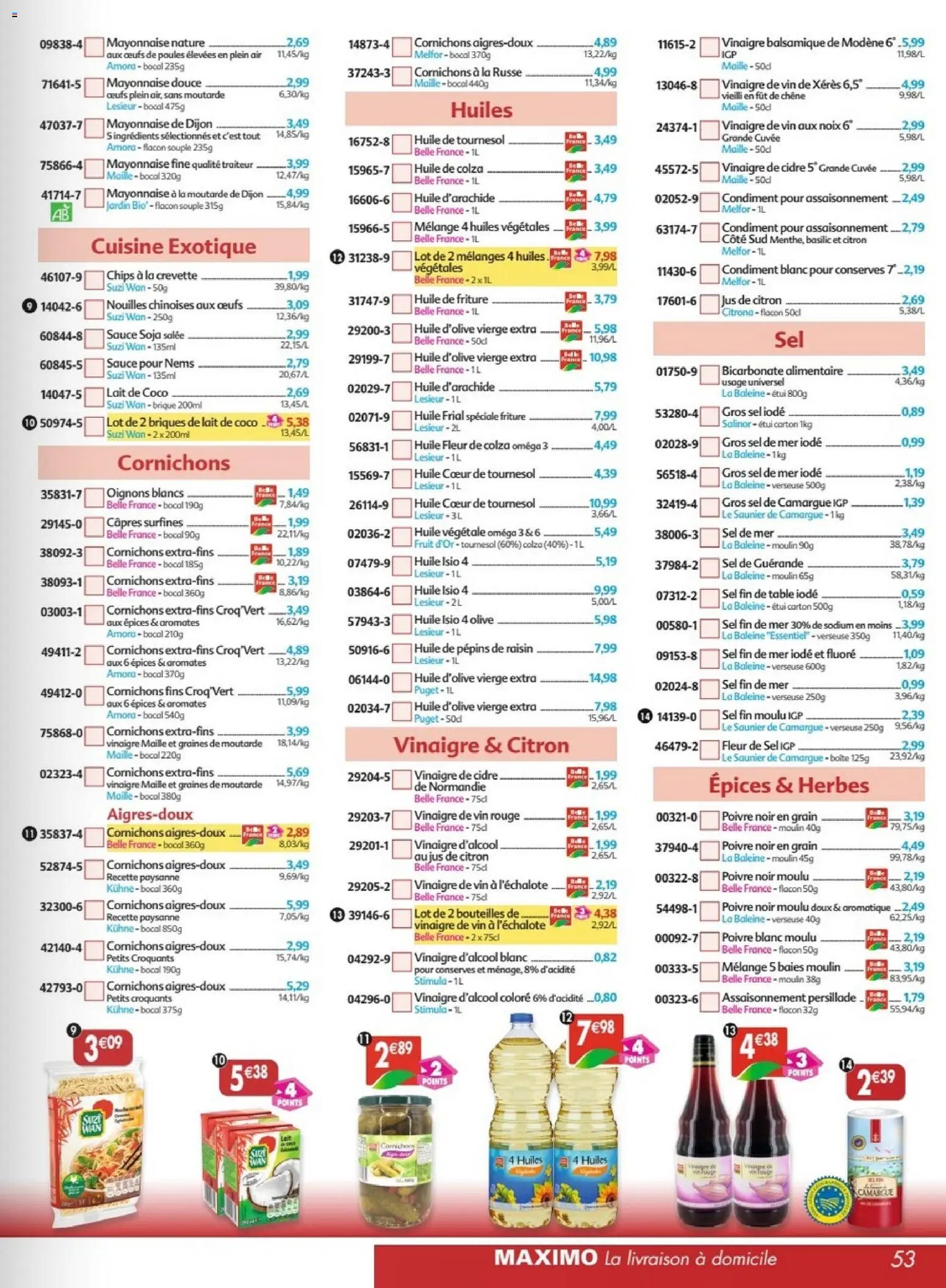 Maximo catalogue epicerie (2025-12-24 - 2026-01-22)