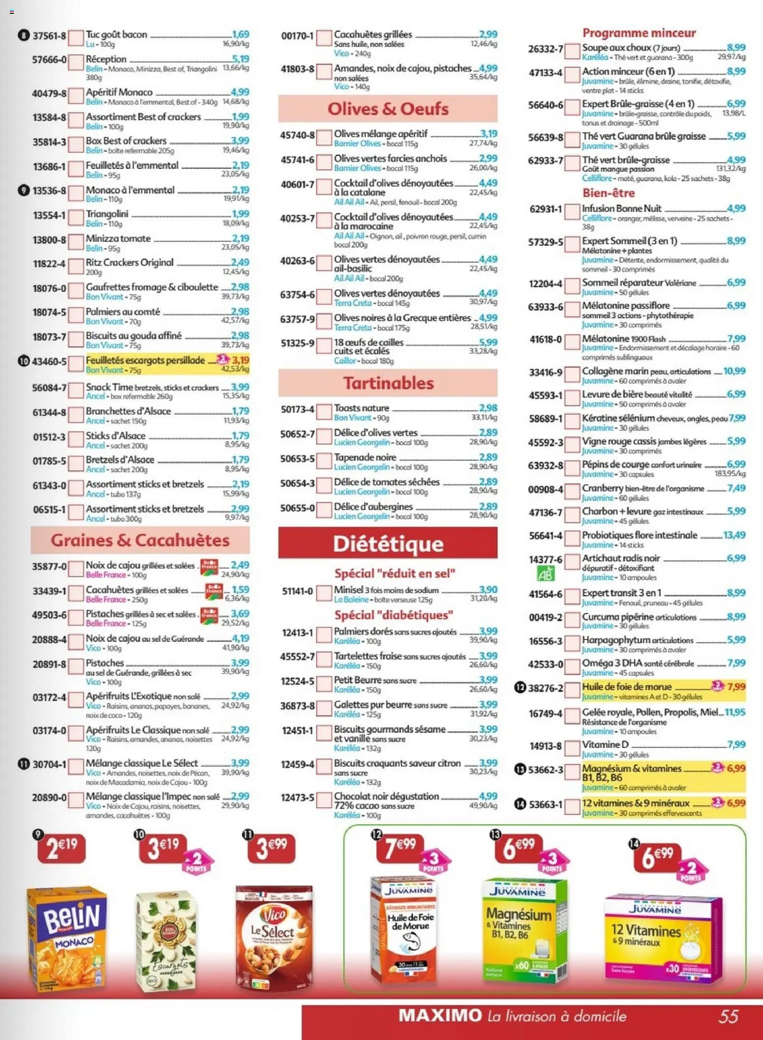 Maximo catalogue epicerie (2025-12-24 - 2026-01-22)