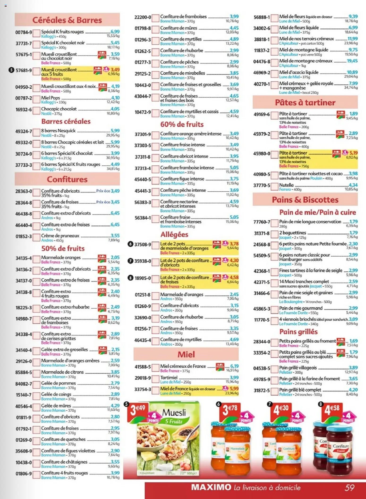 Maximo catalogue epicerie (2025-12-24 - 2026-01-22)