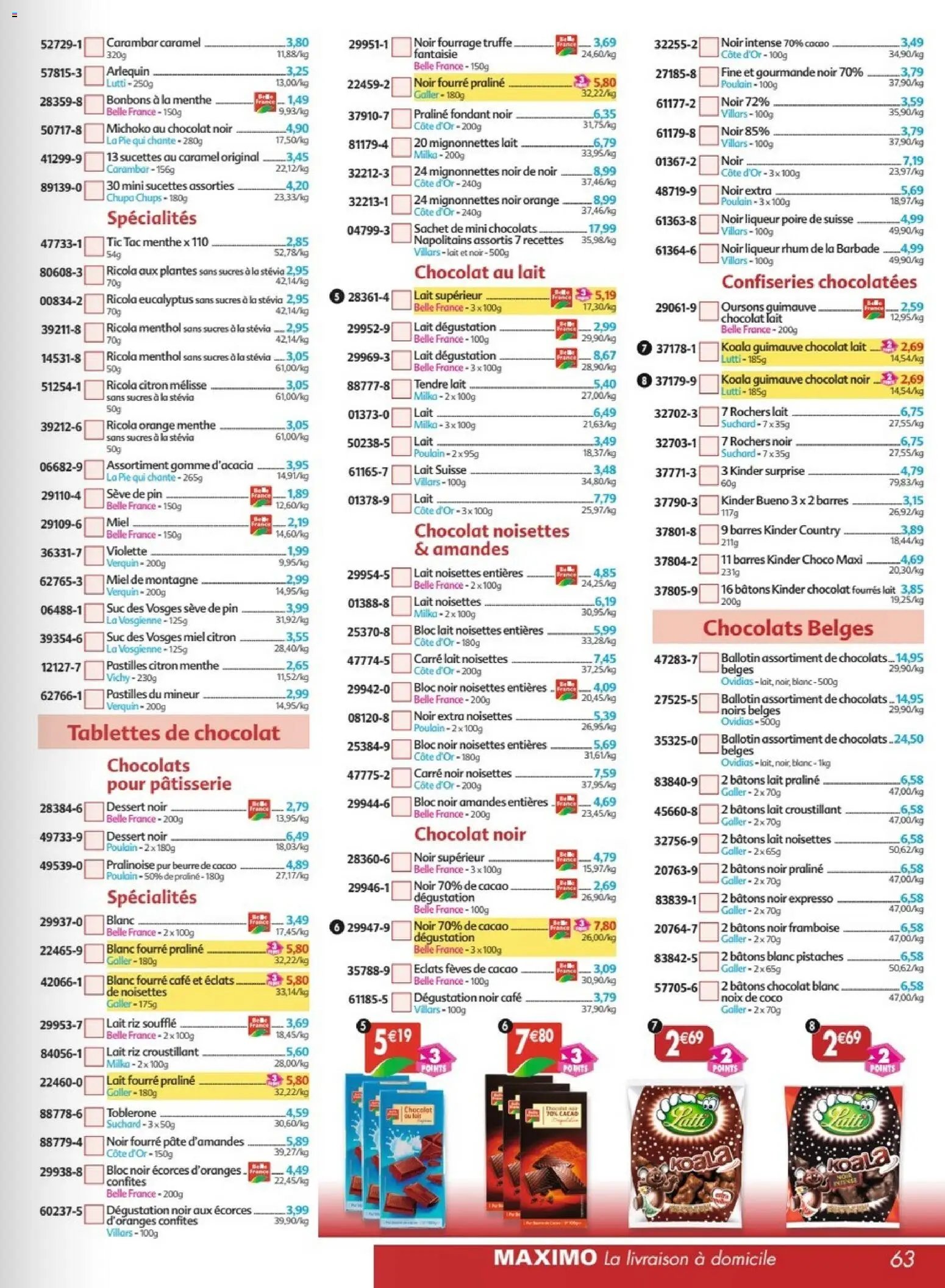 Maximo catalogue epicerie (2025-12-24 - 2026-01-22)