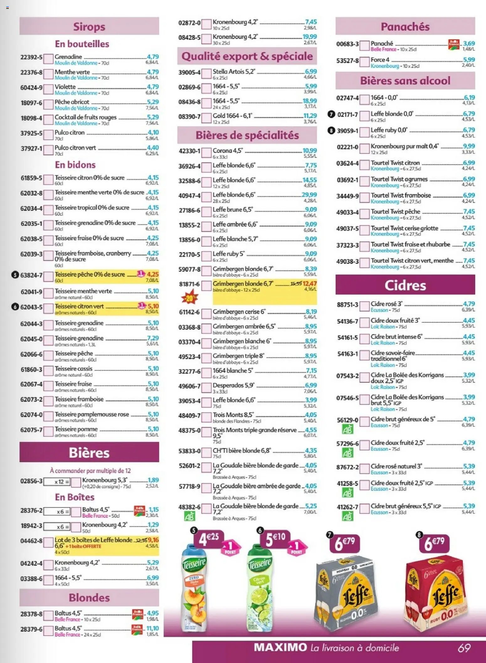 Maximo catalogue epicerie (2025-12-24 - 2026-01-22)