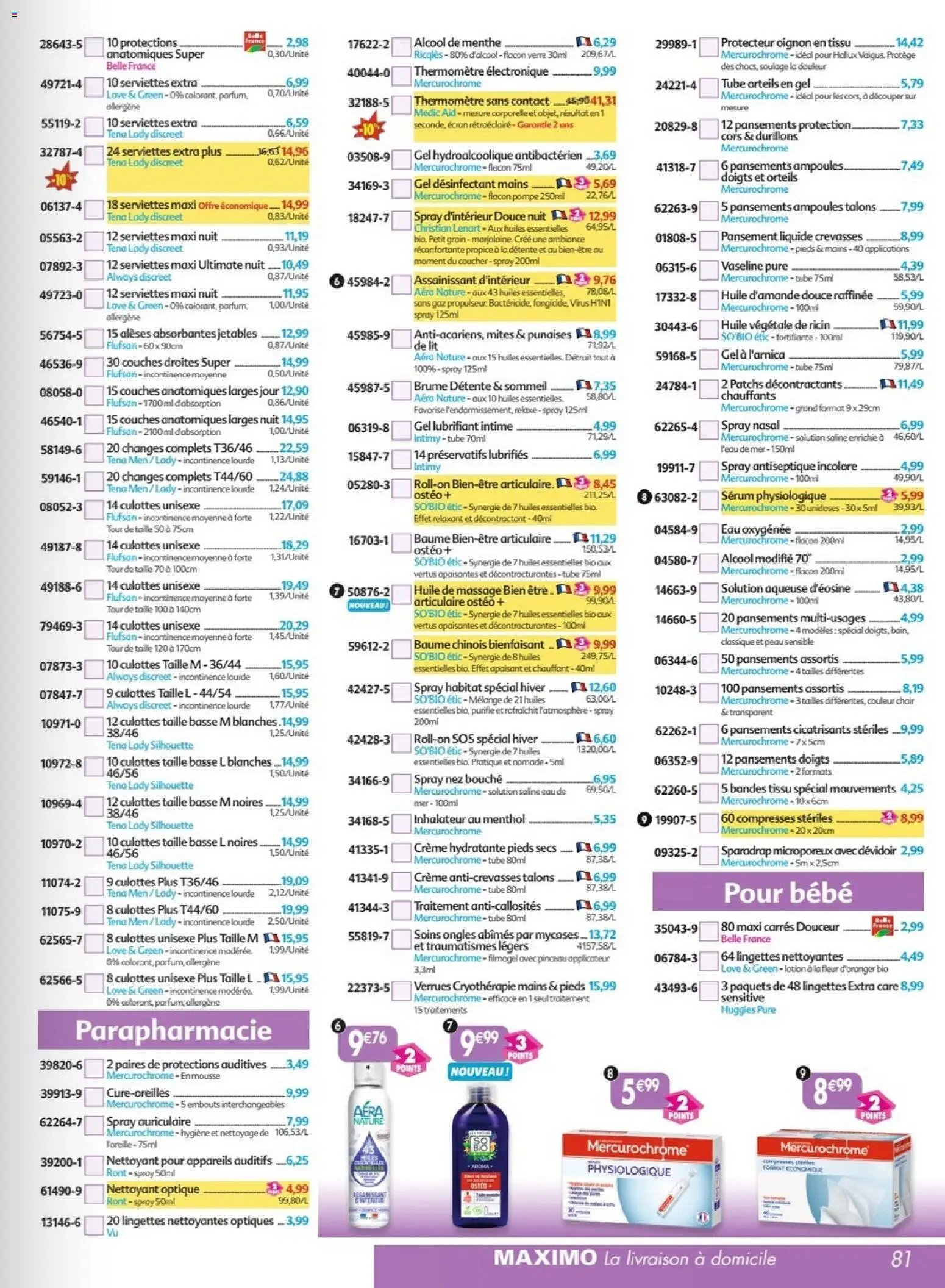 Maximo catalogue epicerie (2025-12-24 - 2026-01-22)