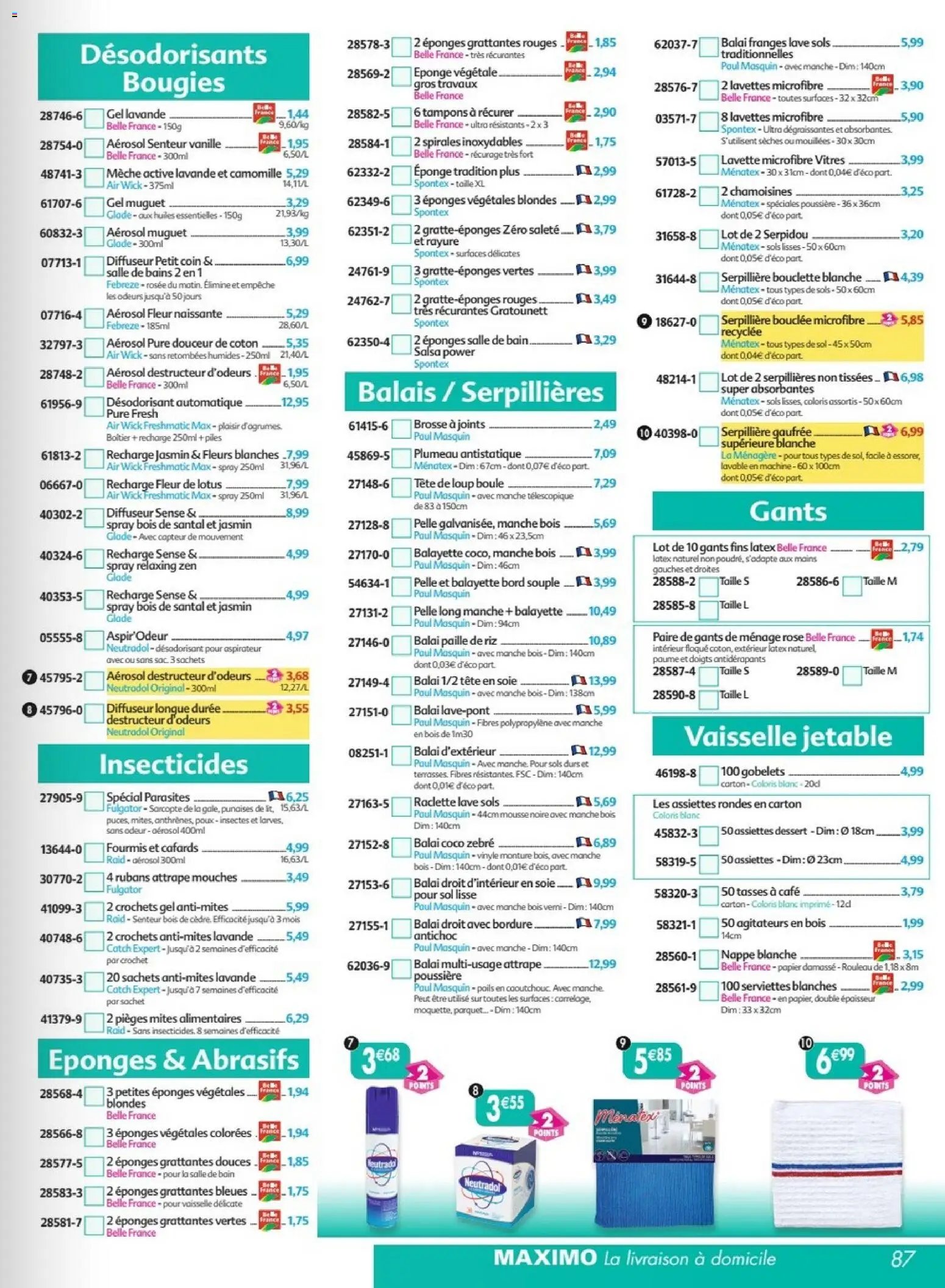 Maximo catalogue epicerie (2025-12-24 - 2026-01-22)