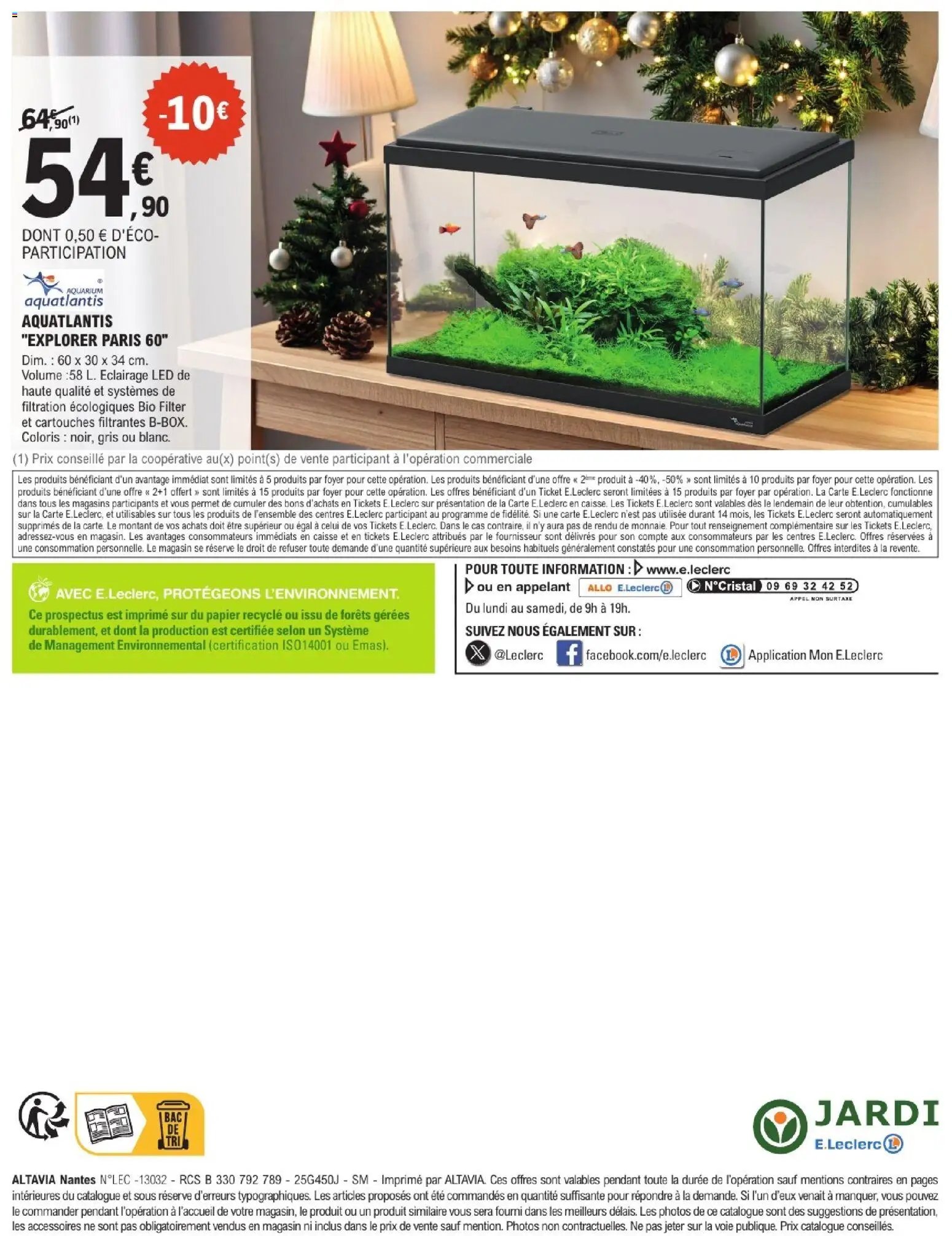 Brico E.Leclerc - Trafic animalerie