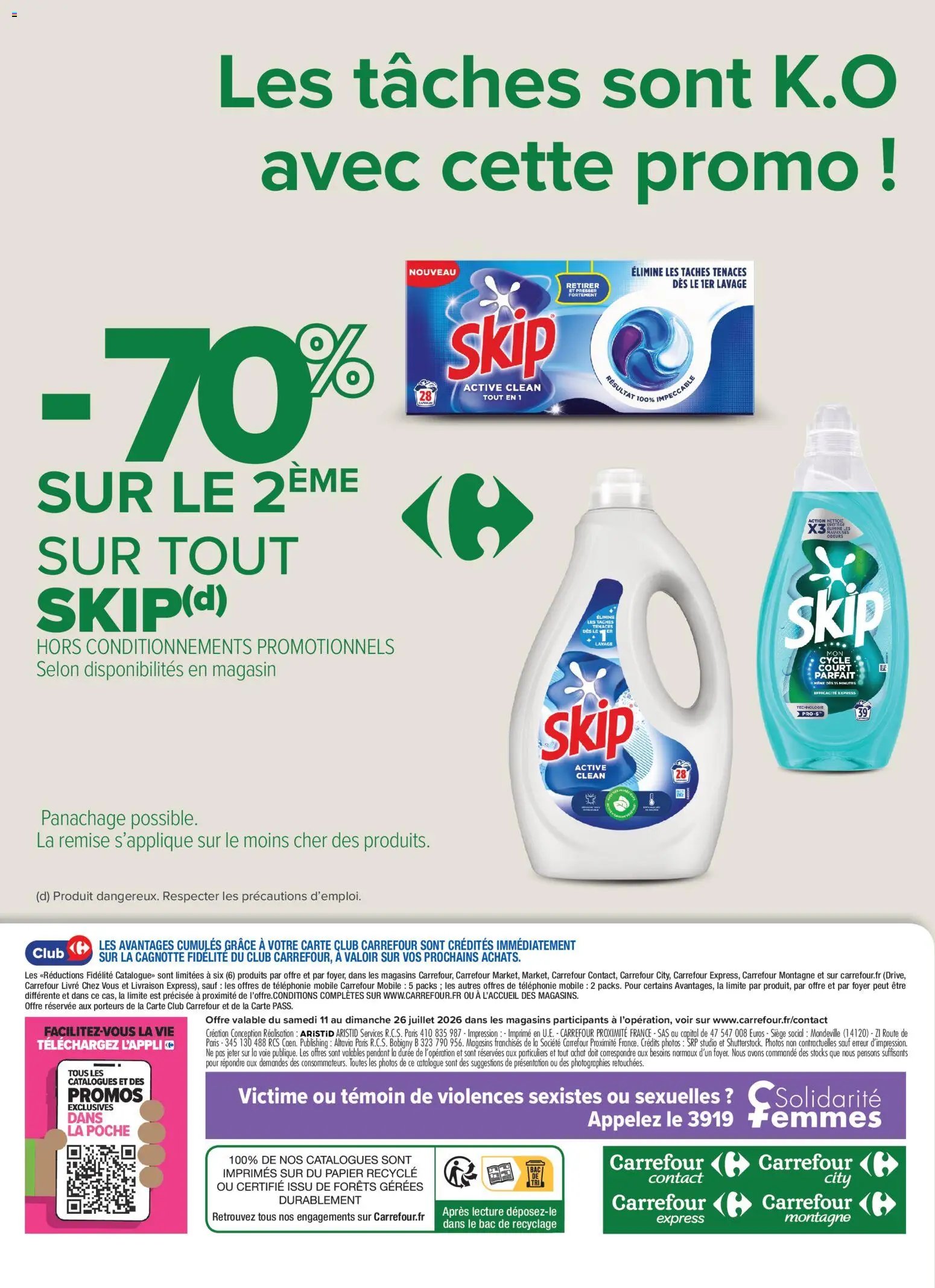 Carrefour contact catalogue