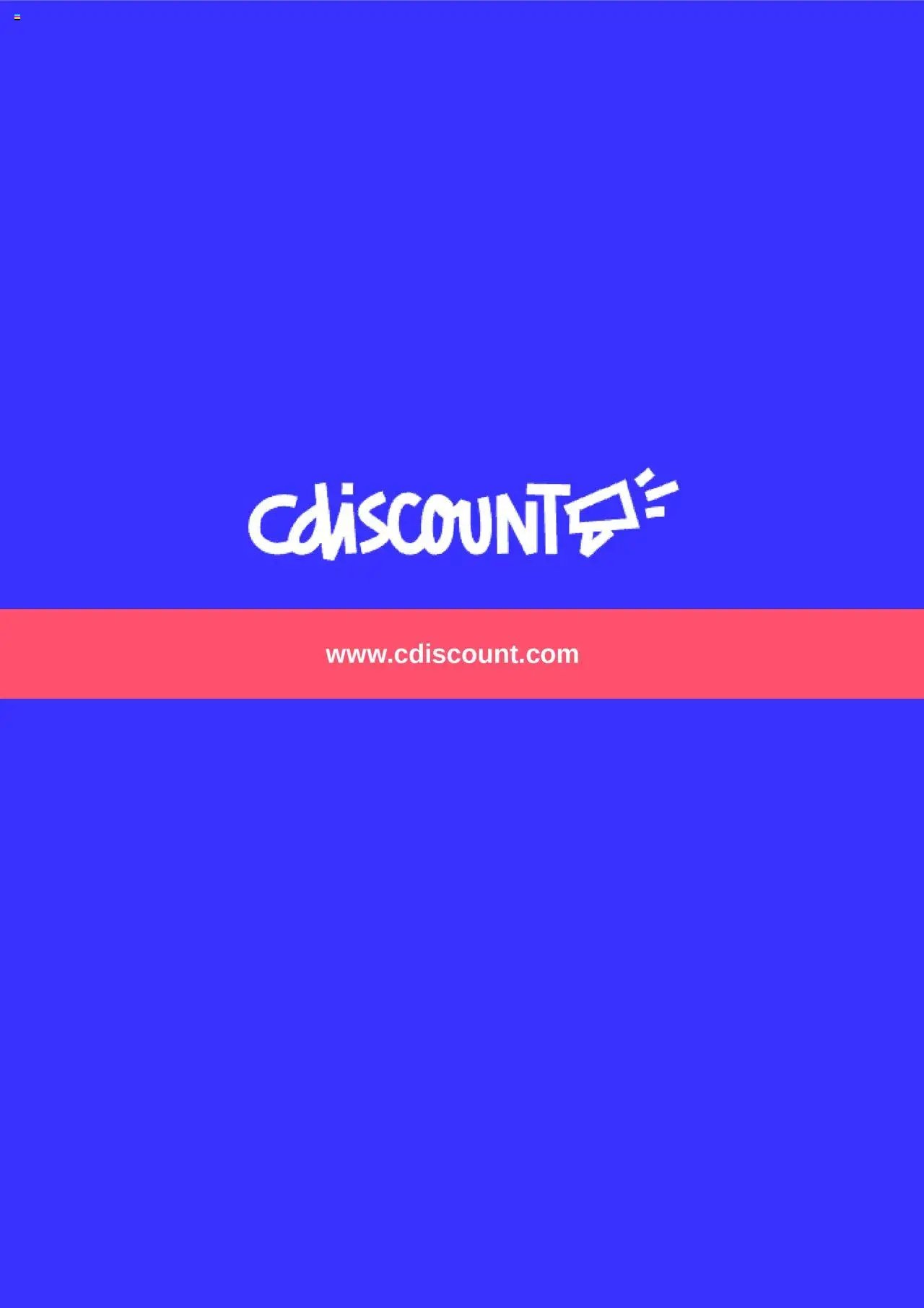 Cdiscount catalogue