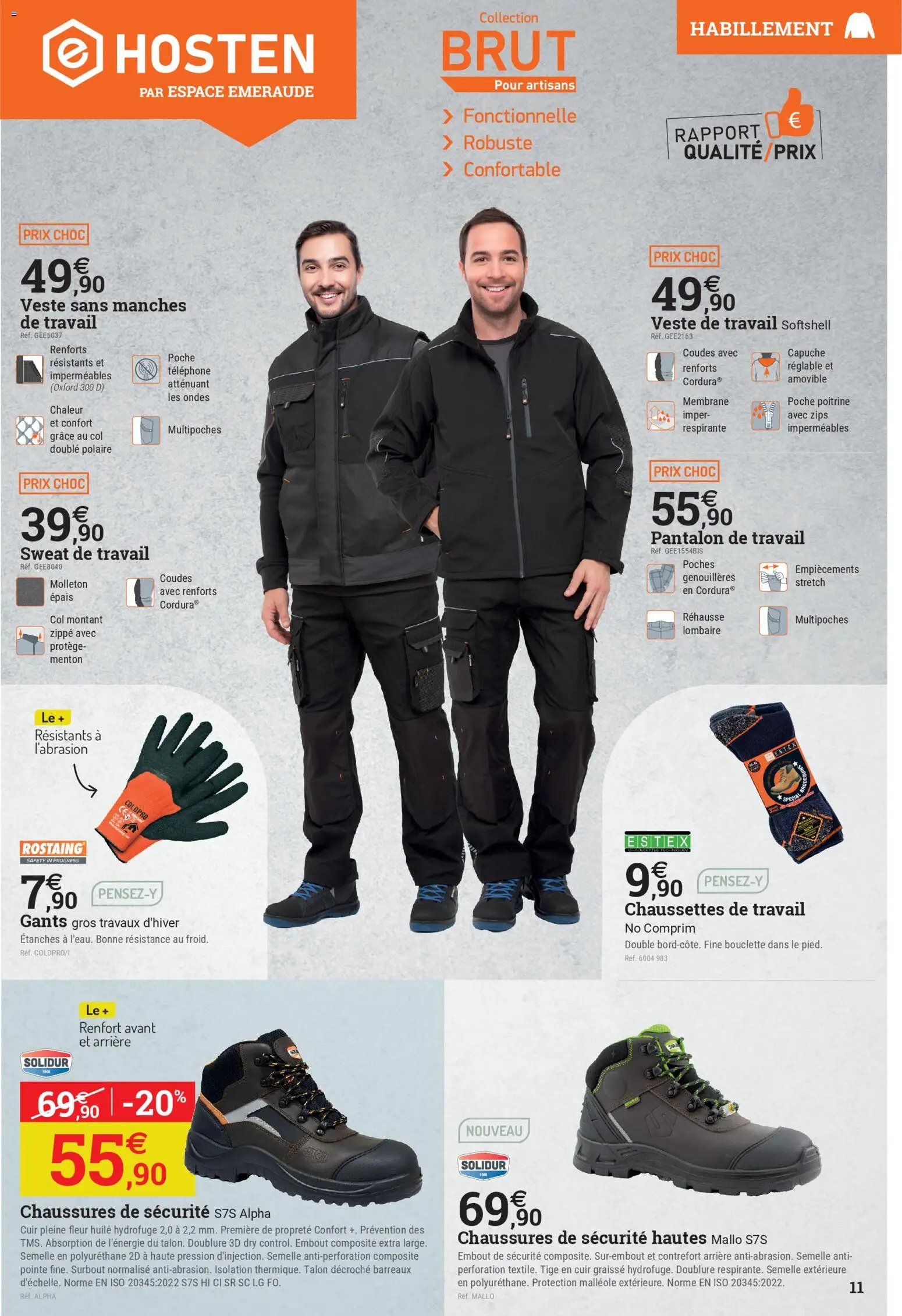 Espace Emeraude catalogue