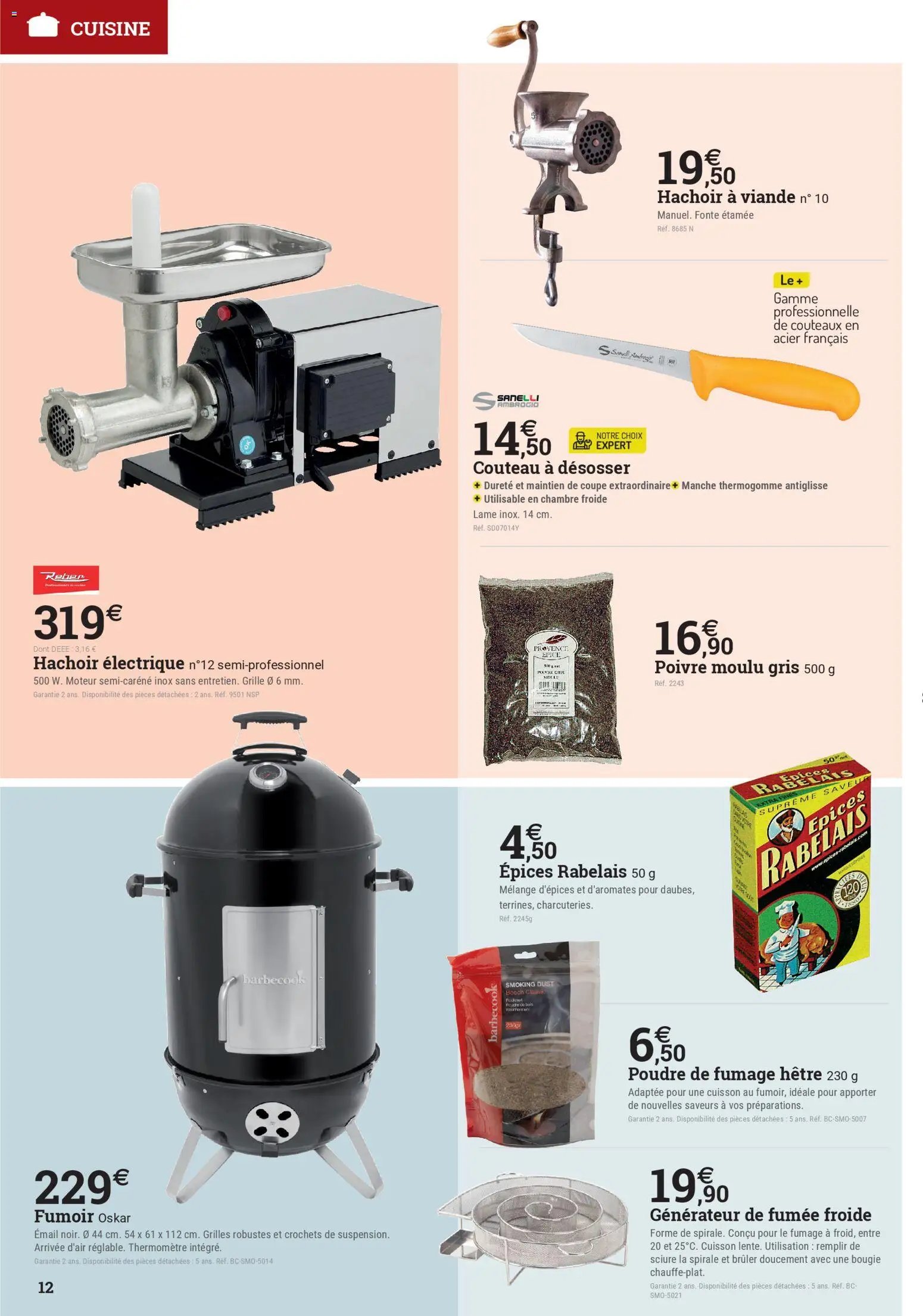 Espace Emeraude catalogue