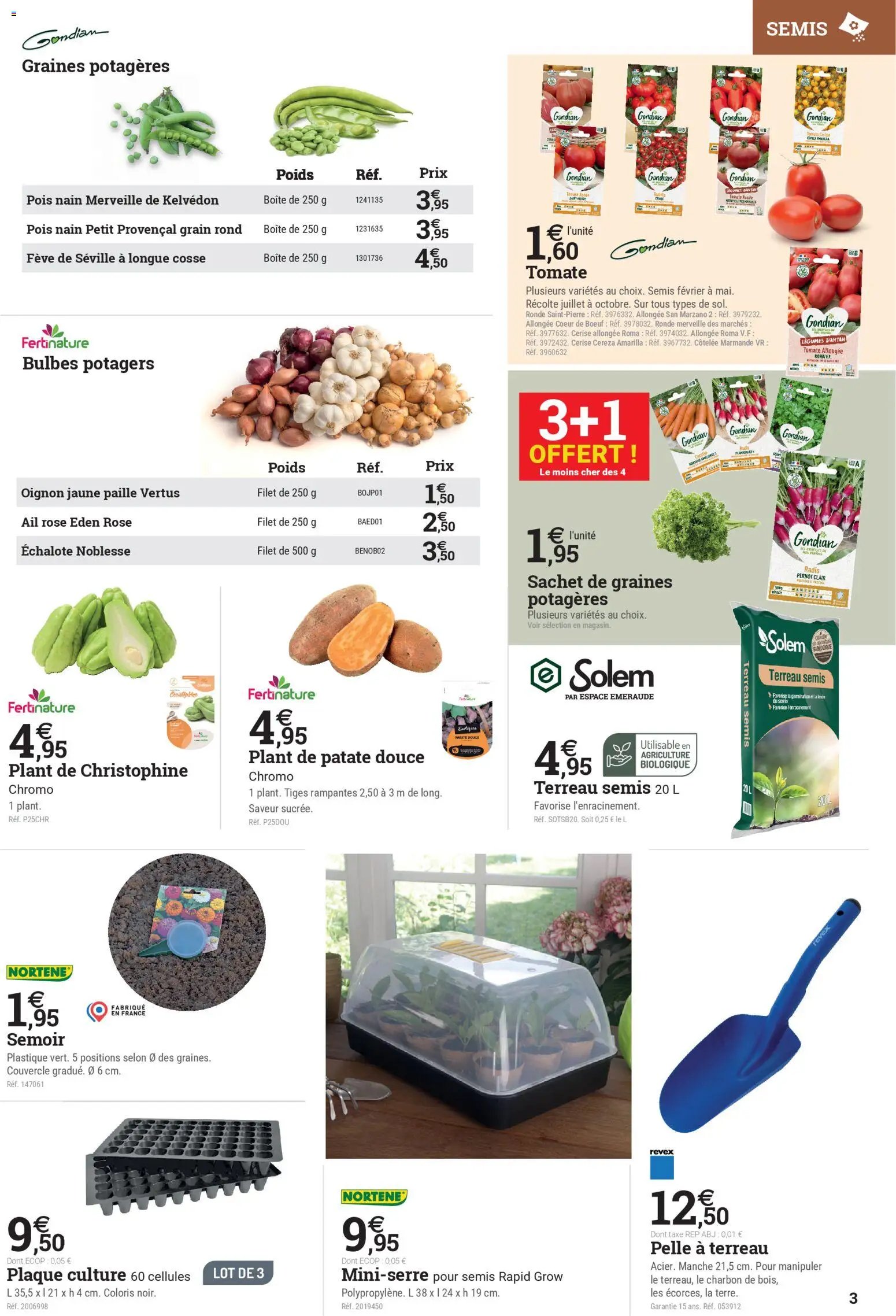 Espace Emeraude catalogue