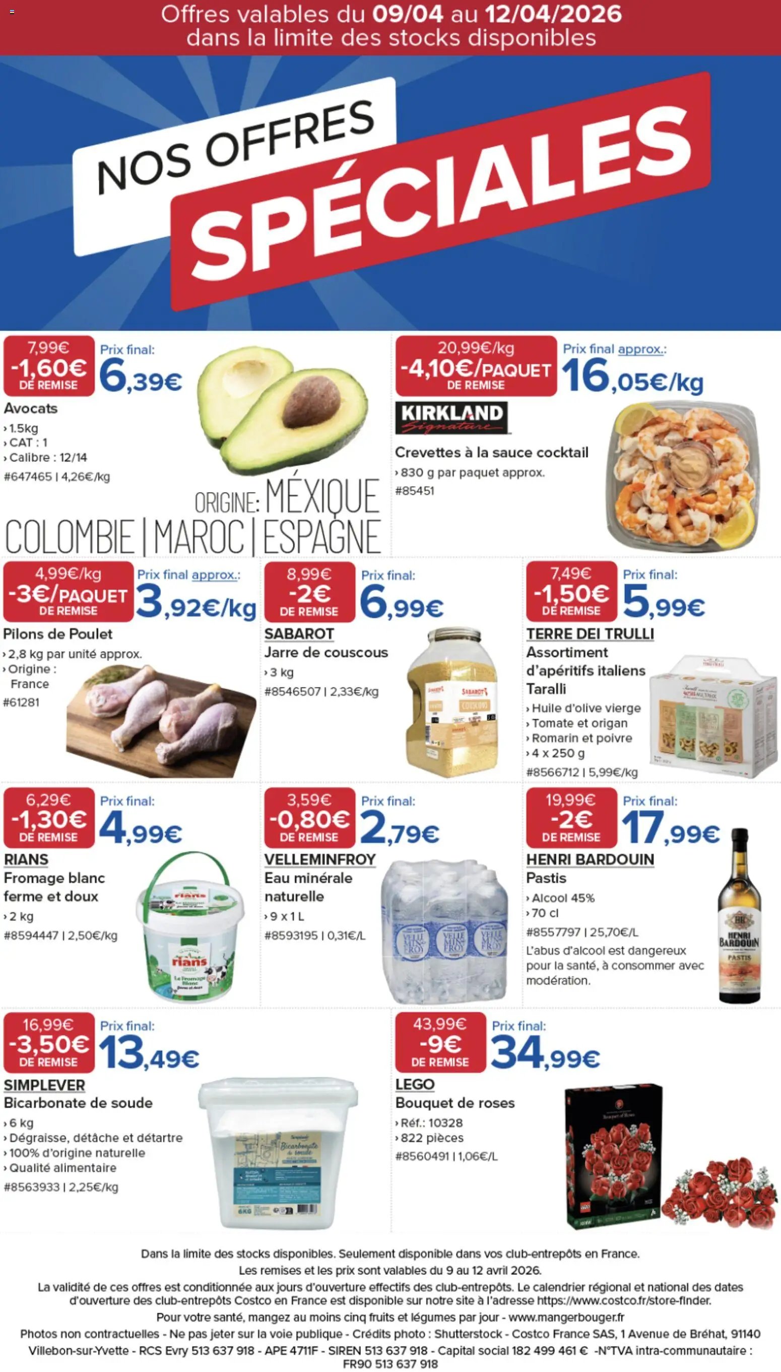 Costco Nos offres Spéciales