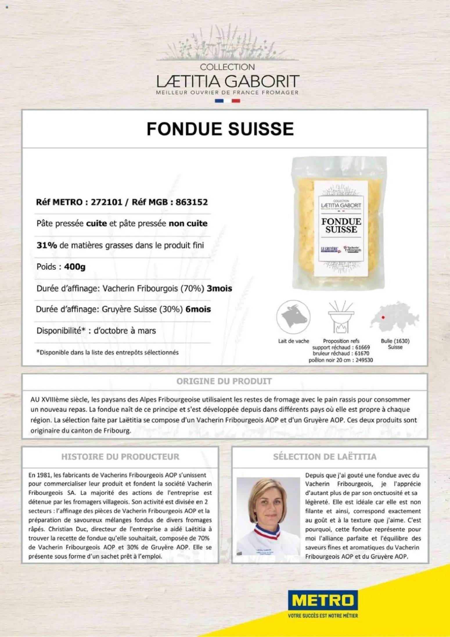METRO - Collection Laetitia Gaborit (2026-01-01 - 2026-12-31)