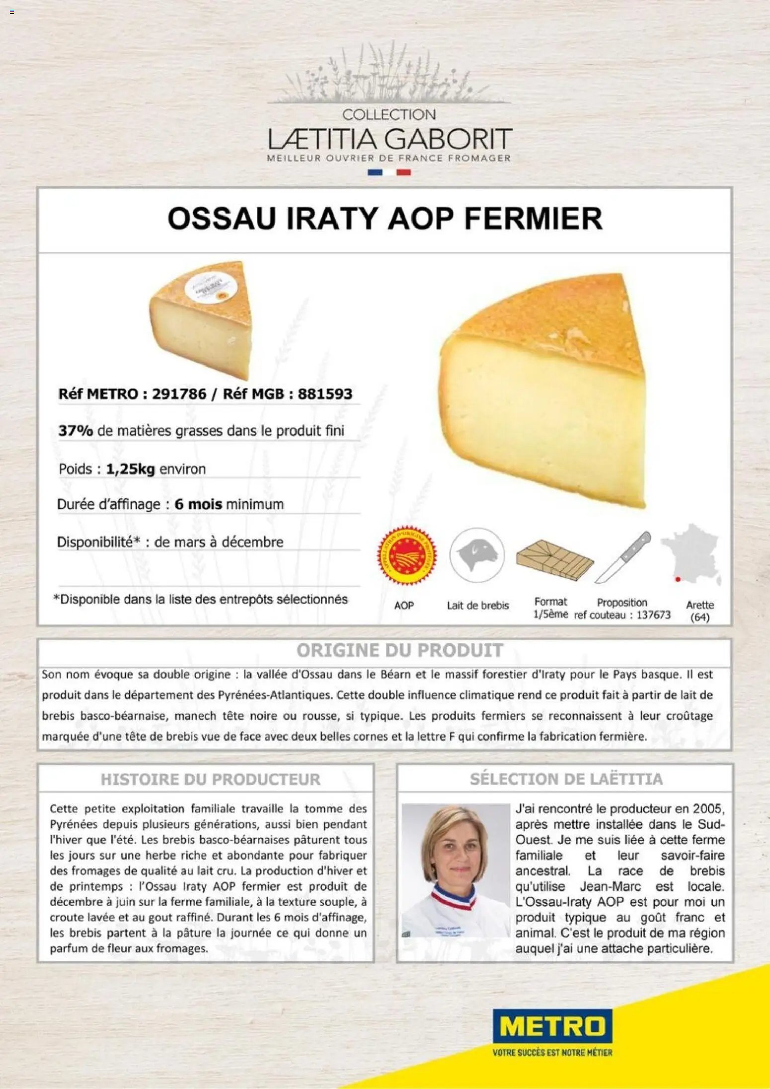 METRO - Collection Laetitia Gaborit