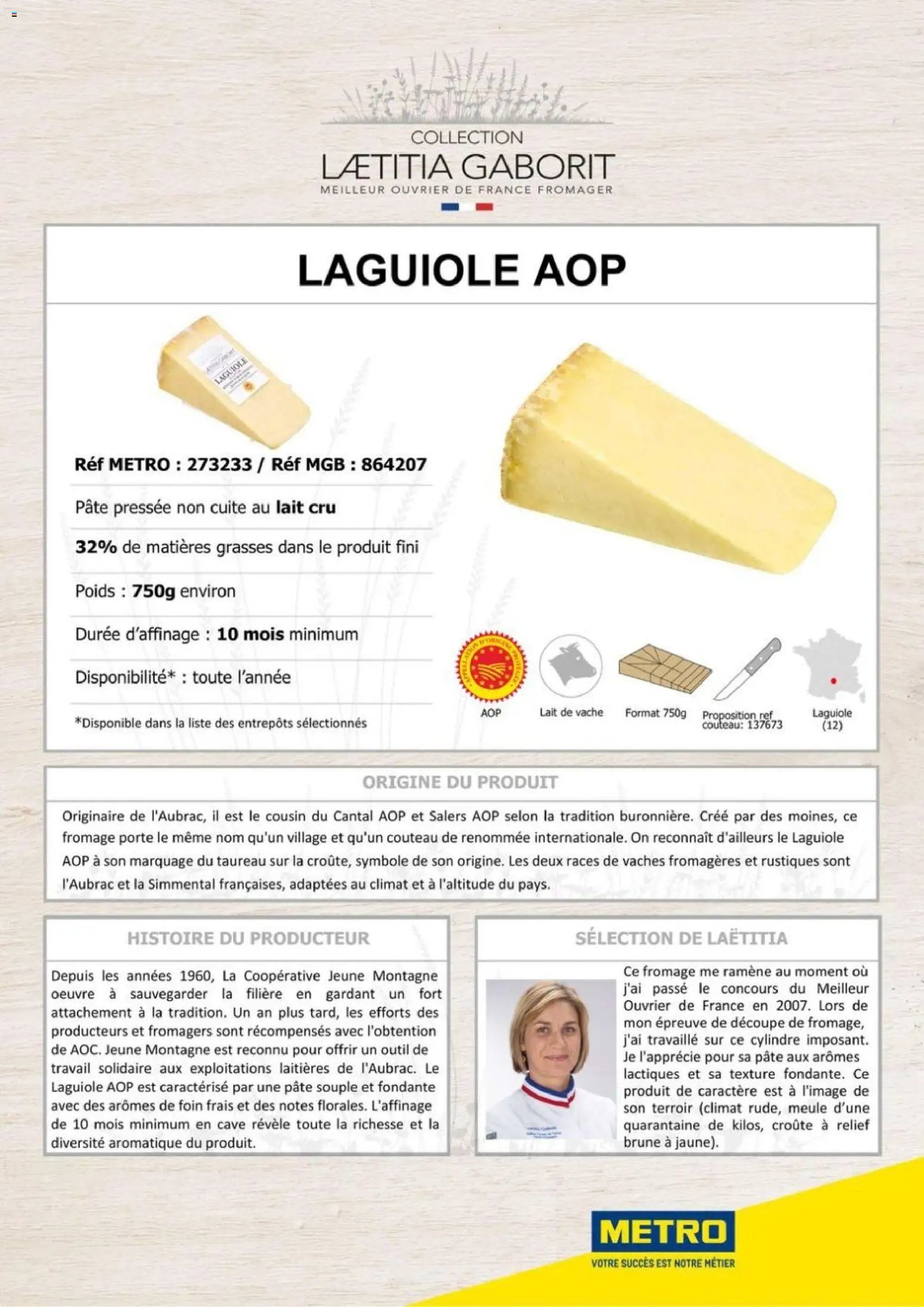 METRO - Collection Laetitia Gaborit (2026-01-01 - 2026-12-31)