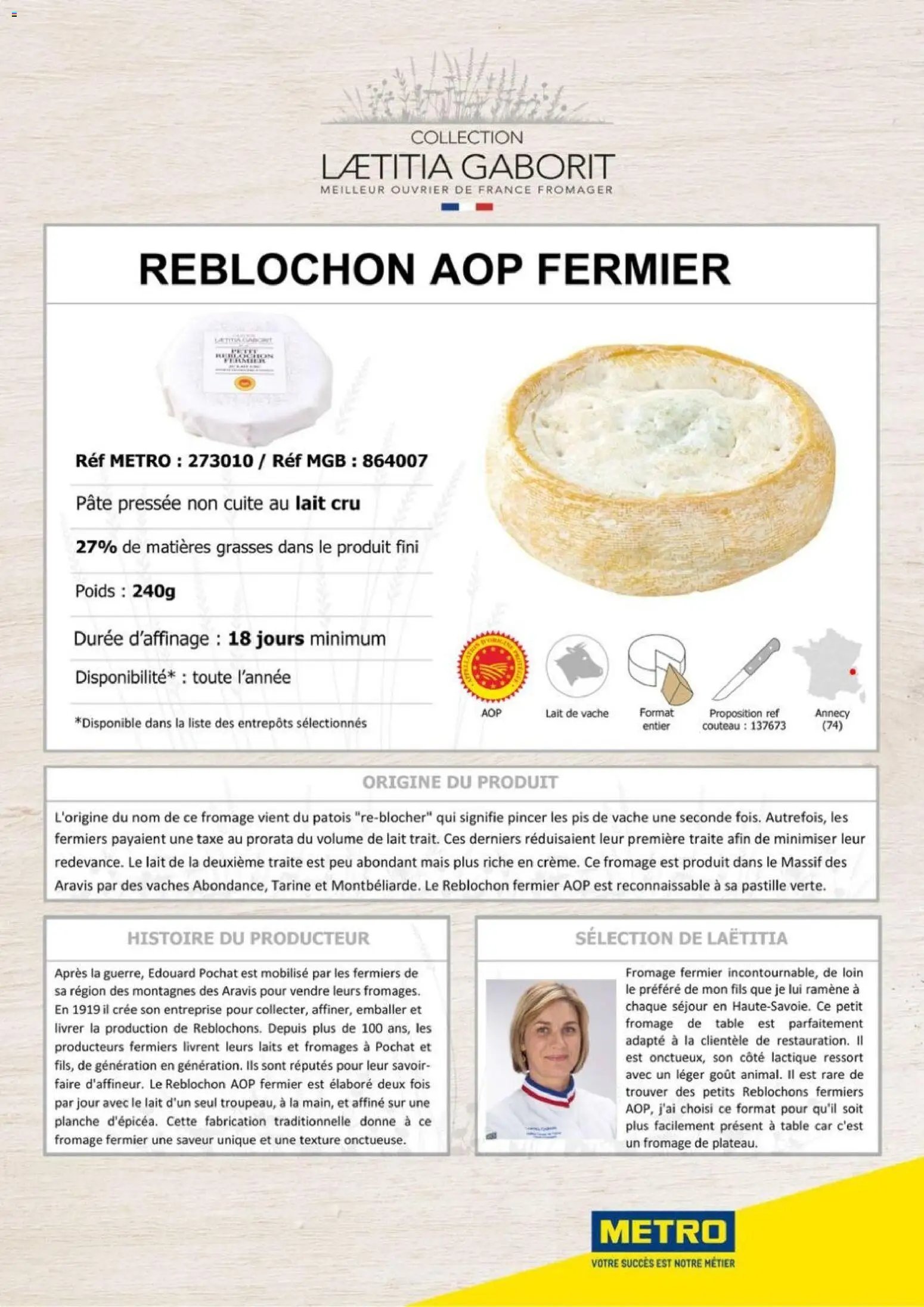 METRO - Collection Laetitia Gaborit (2026-01-01 - 2026-12-31)