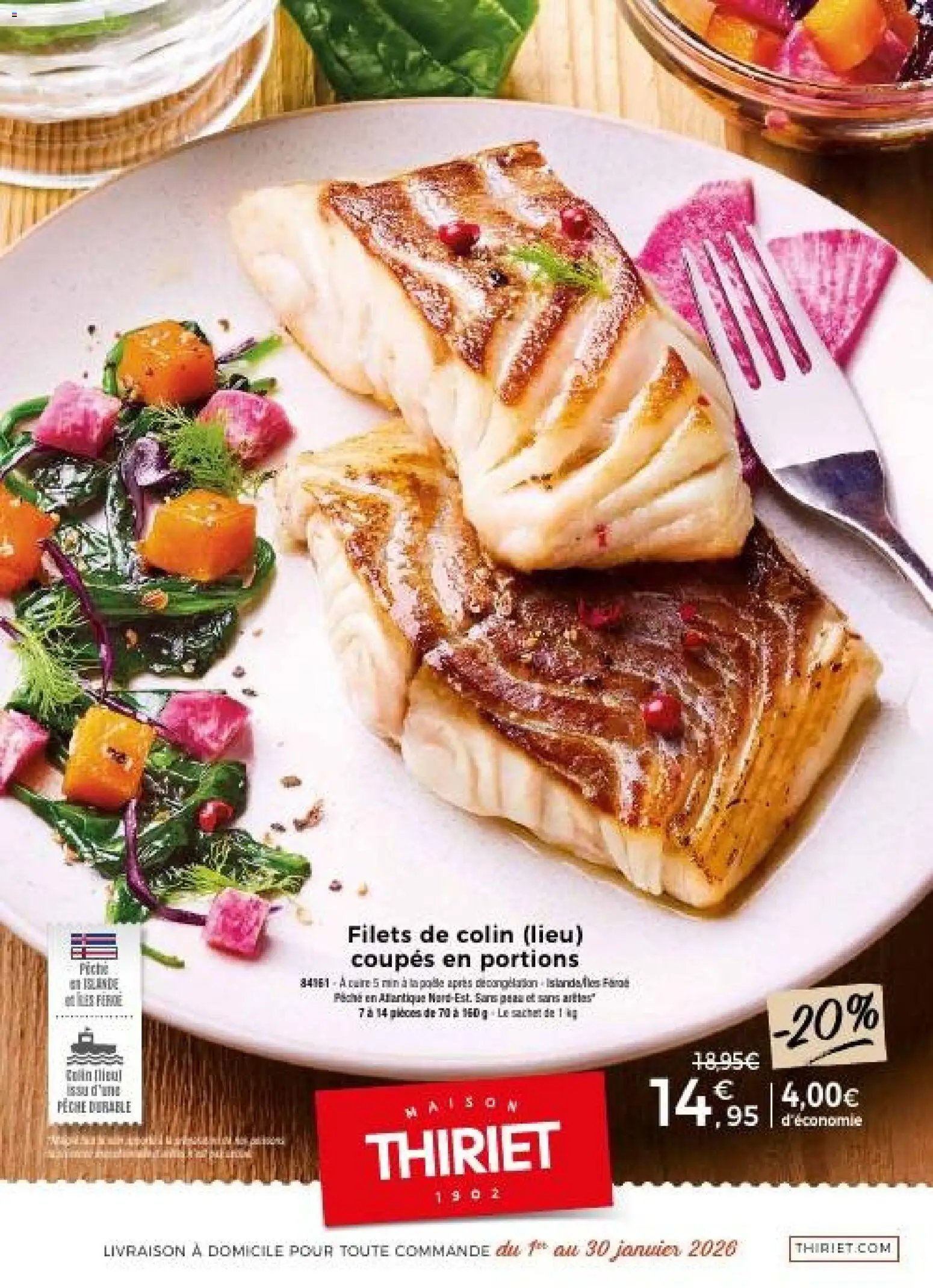 Thiriet Catalogue livraison à domicile 