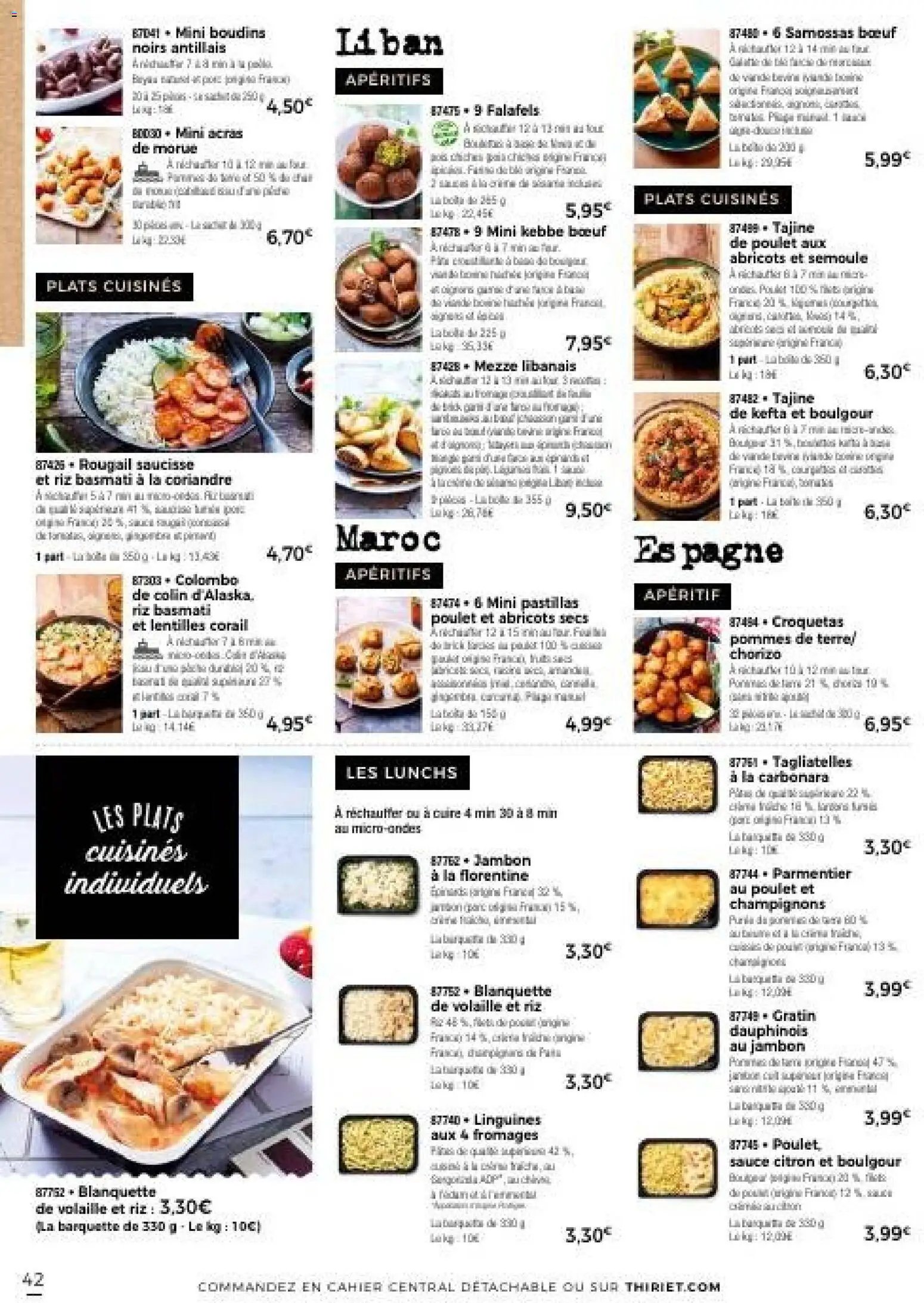 Thiriet Catalogue livraison à domicile  (2026-01-01 - 2026-01-30)