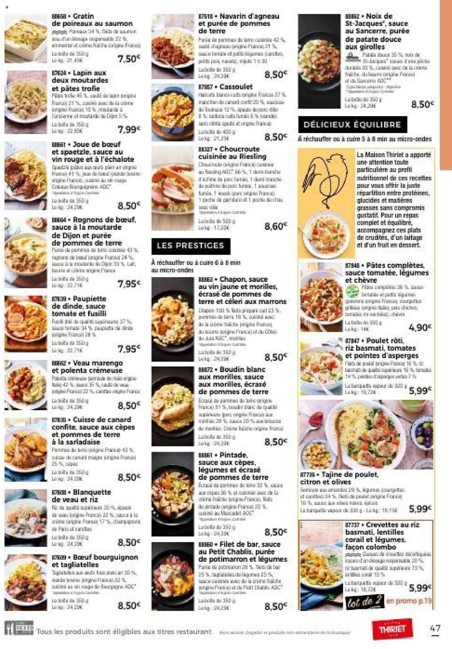 Thiriet Catalogue livraison à domicile  (2026-01-01 - 2026-01-30)