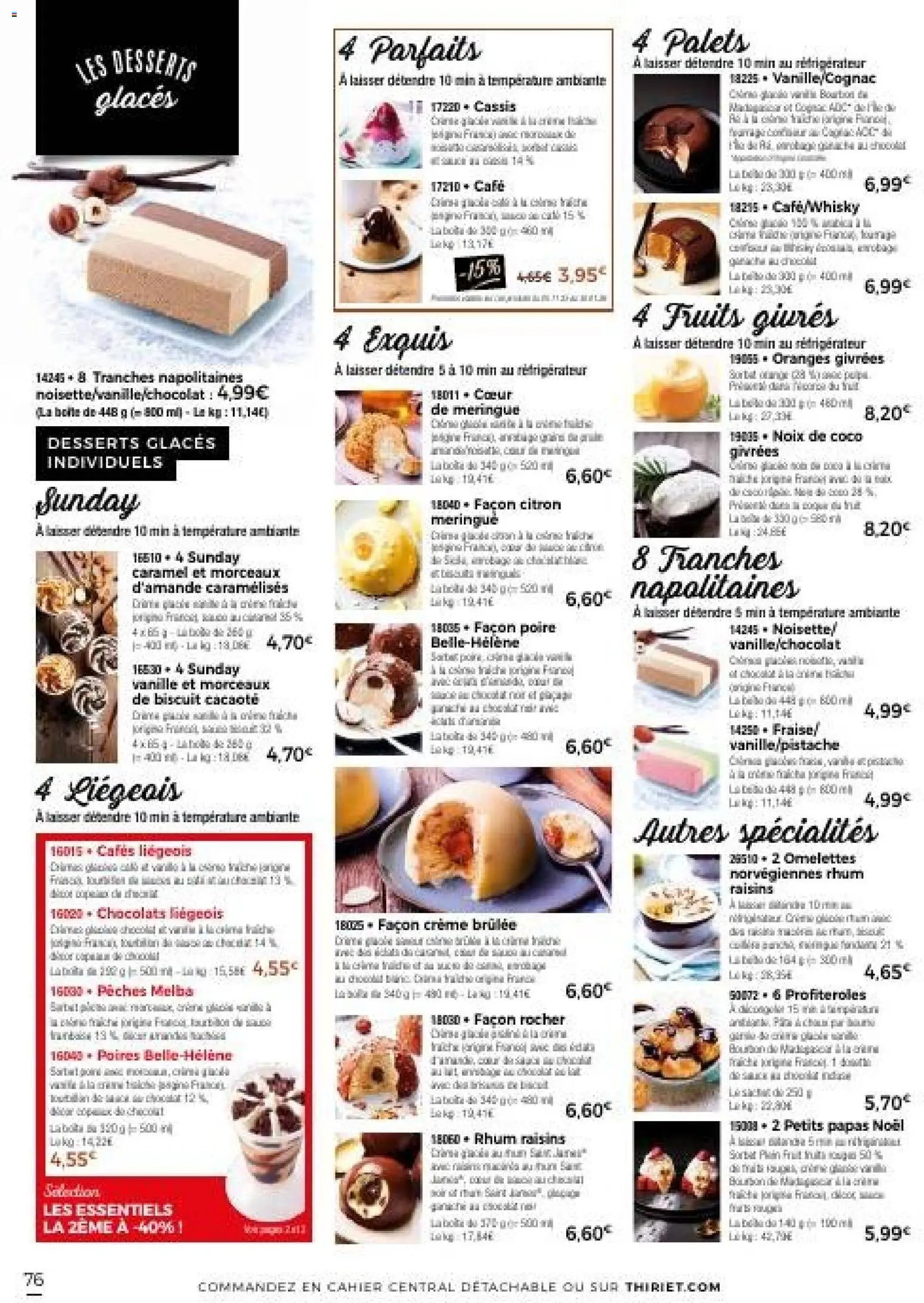 Thiriet Catalogue livraison à domicile  (2026-01-01 - 2026-01-30)