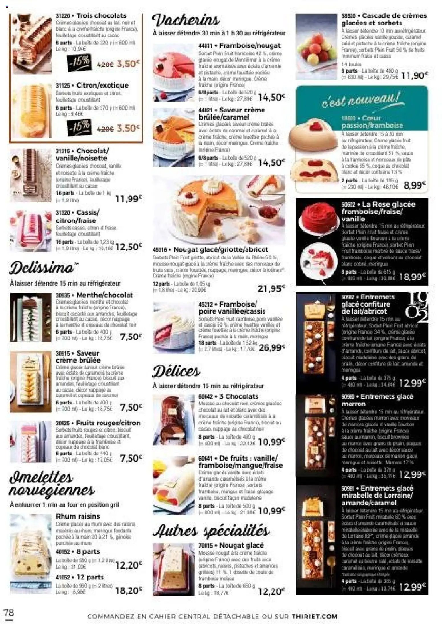 Thiriet Catalogue livraison à domicile  (2026-01-01 - 2026-01-30)