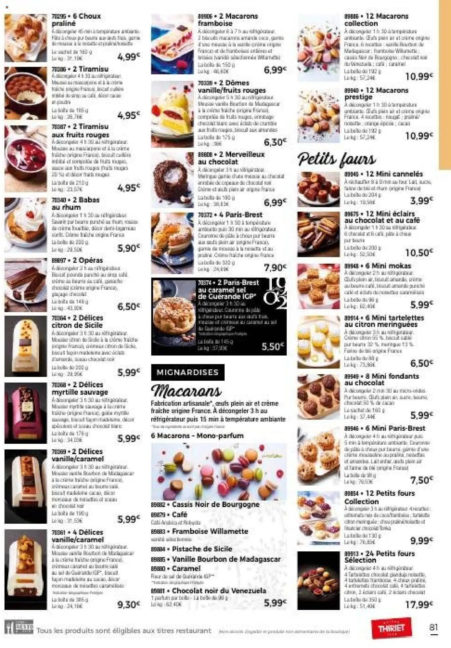 Thiriet Catalogue livraison à domicile  (2026-01-01 - 2026-01-30)