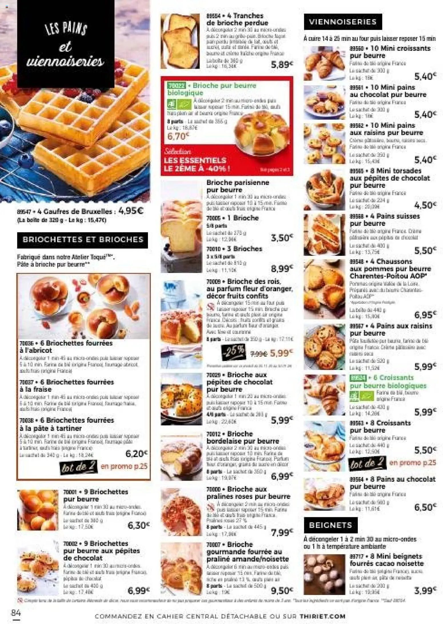 Thiriet Catalogue livraison à domicile  (2026-01-01 - 2026-01-30)