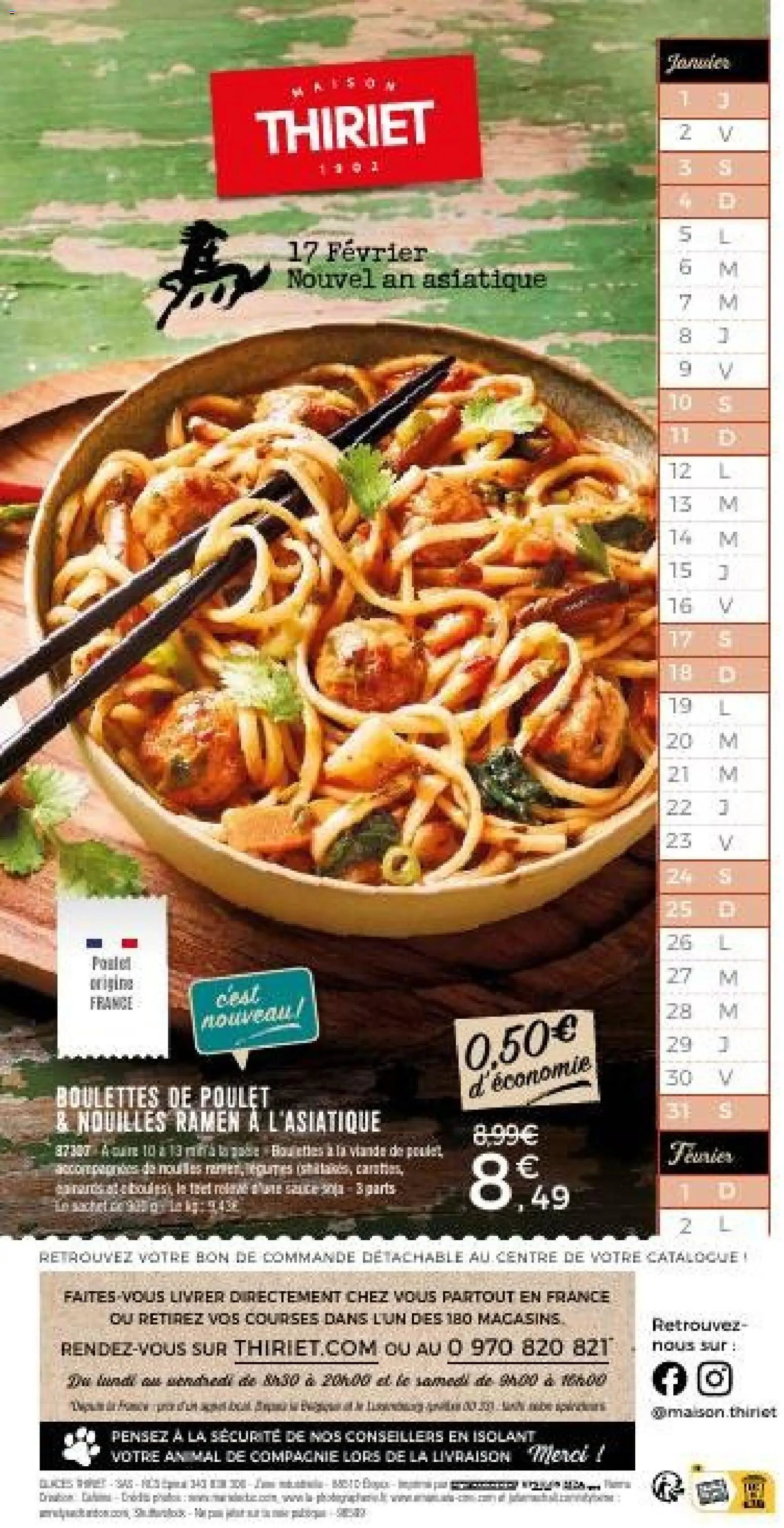 Thiriet Catalogue livraison à domicile  (2026-01-01 - 2026-01-30)