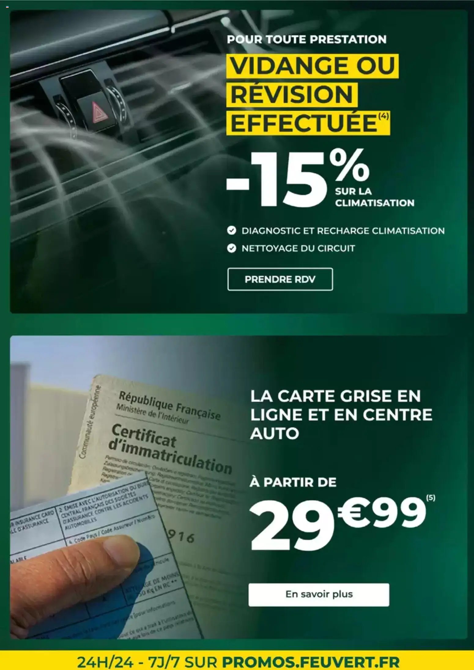 Feu Vert catalogue (2026-01-05 - 2026-01-27)