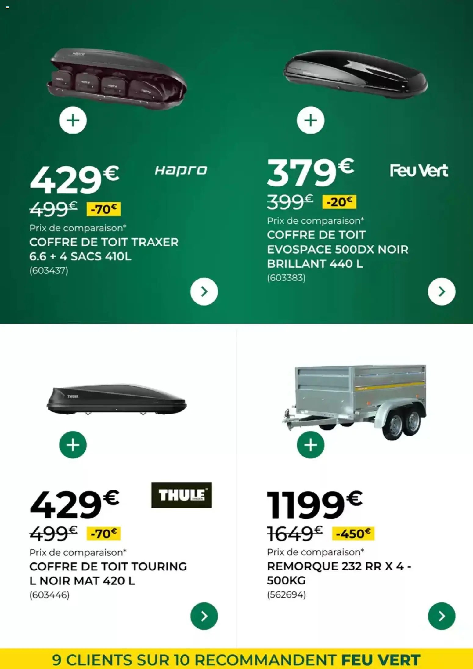 Feu Vert catalogue (2026-01-05 - 2026-01-27)