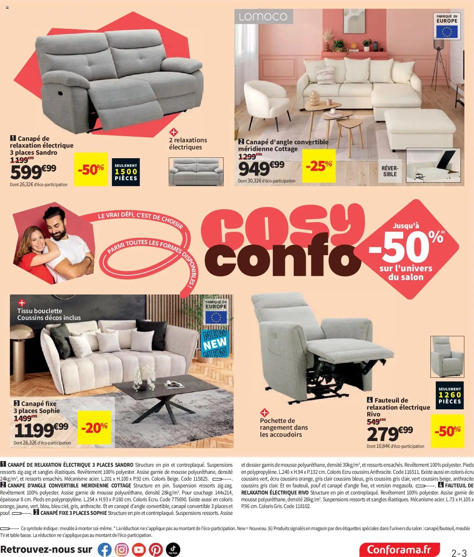 Conforama catalogue