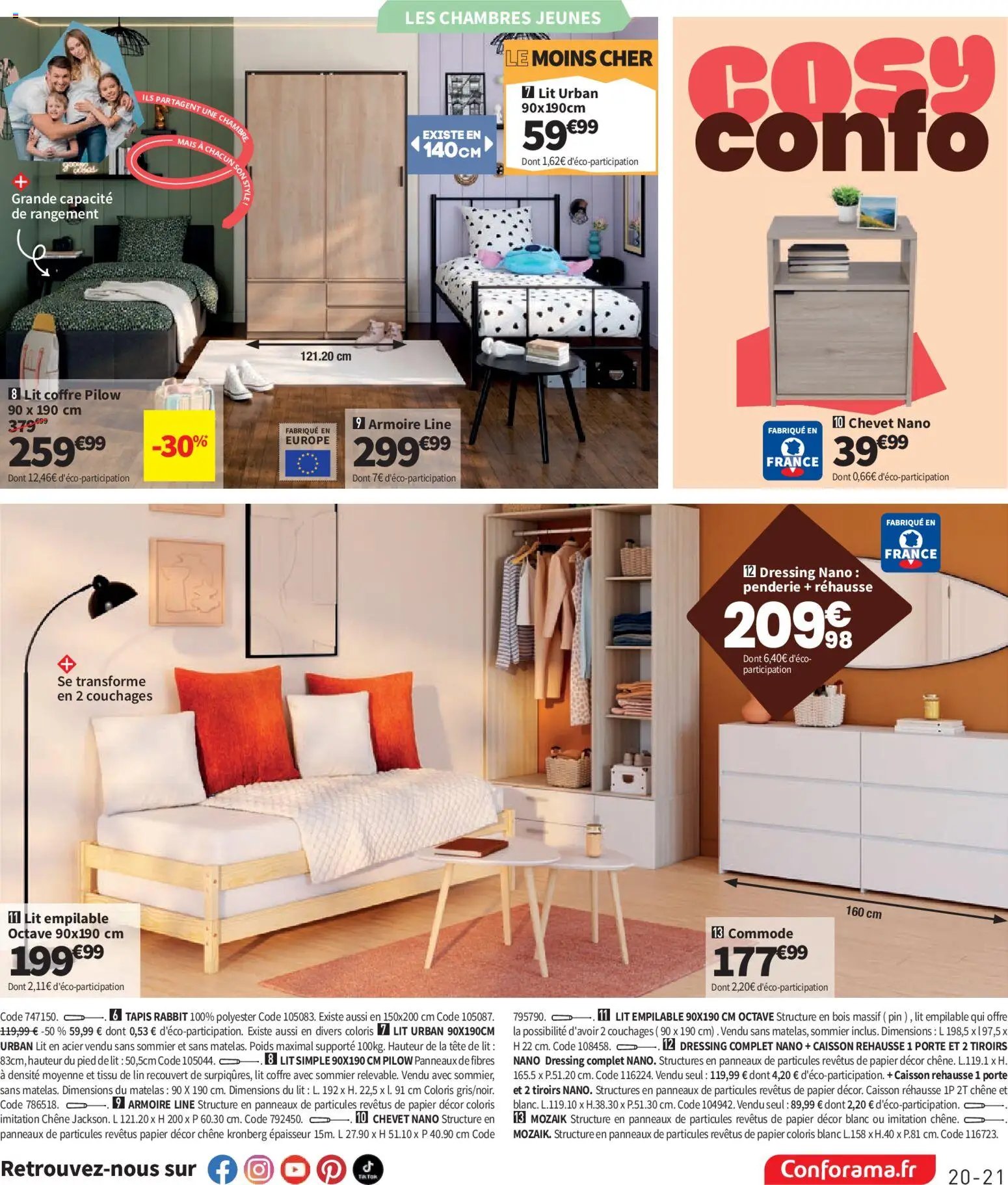 Conforama catalogue
