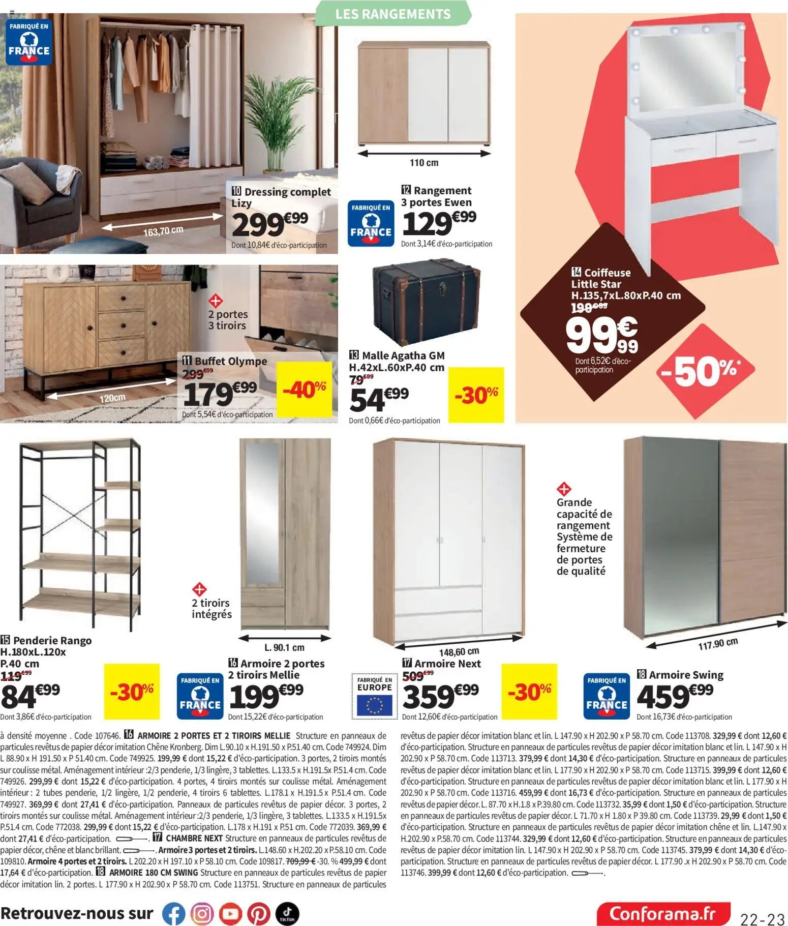 Conforama catalogue