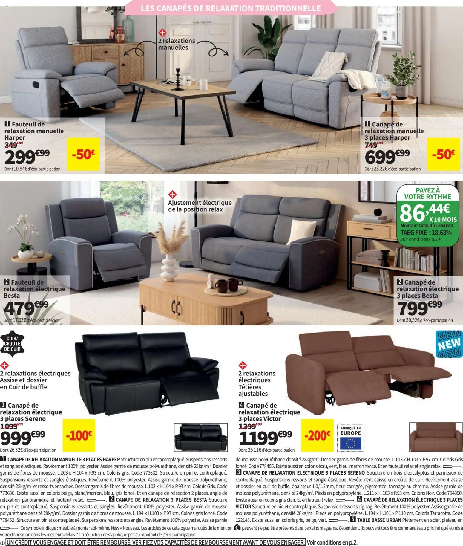 Conforama catalogue