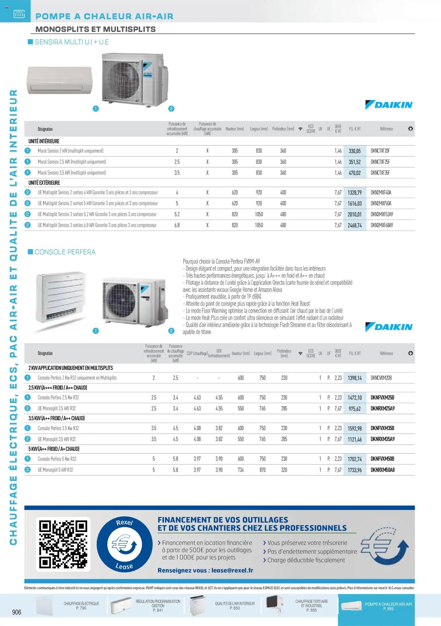 Rexel - Brochure Chauffage Électrique, ECS, PAC AIR-AIR Et Qualite De L´Air Interieur (2025-11-18 - 2026-12-31)