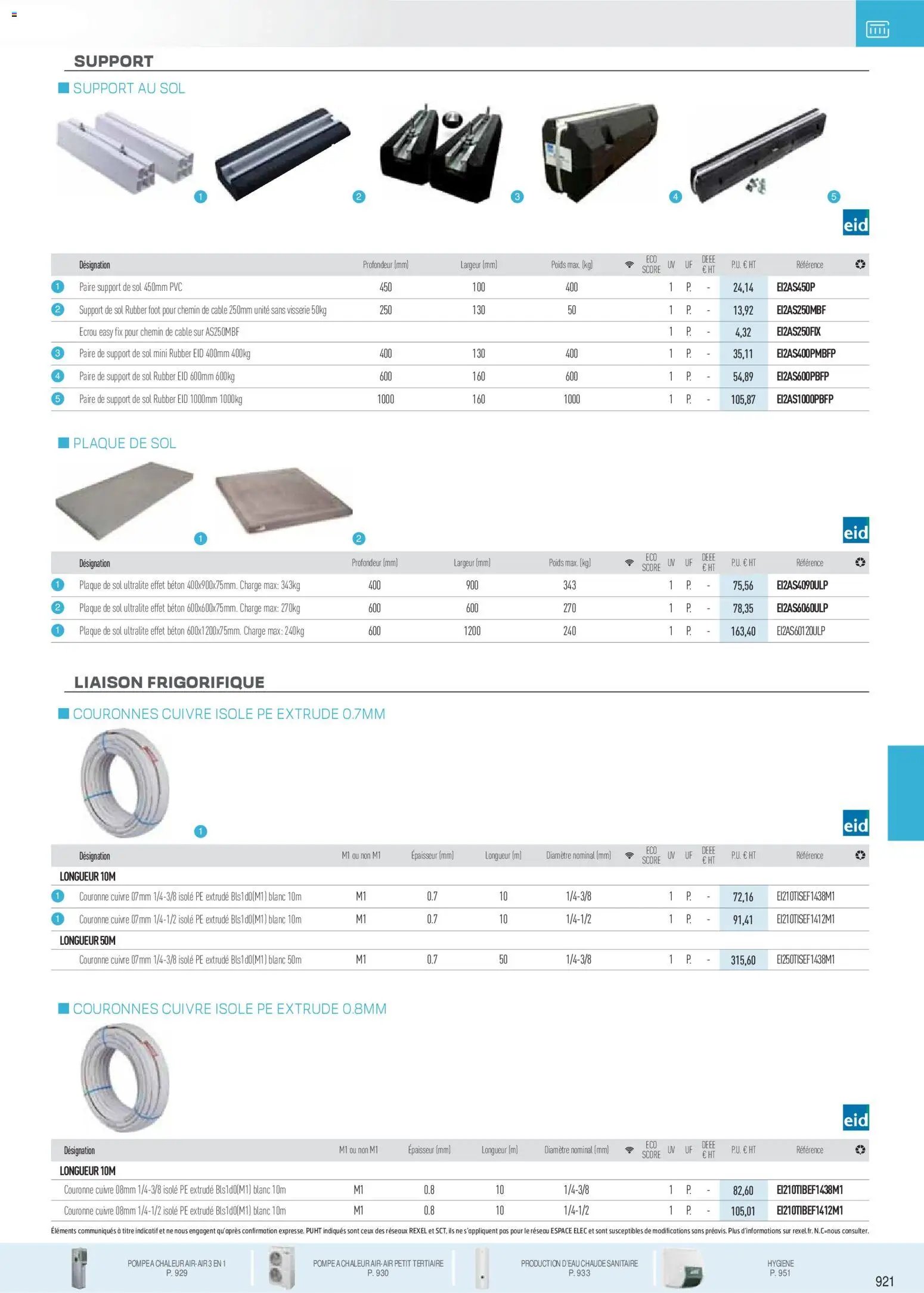 Rexel - Brochure Chauffage Électrique, ECS, PAC AIR-AIR Et Qualite De L´Air Interieur (2025-11-18 - 2026-12-31)