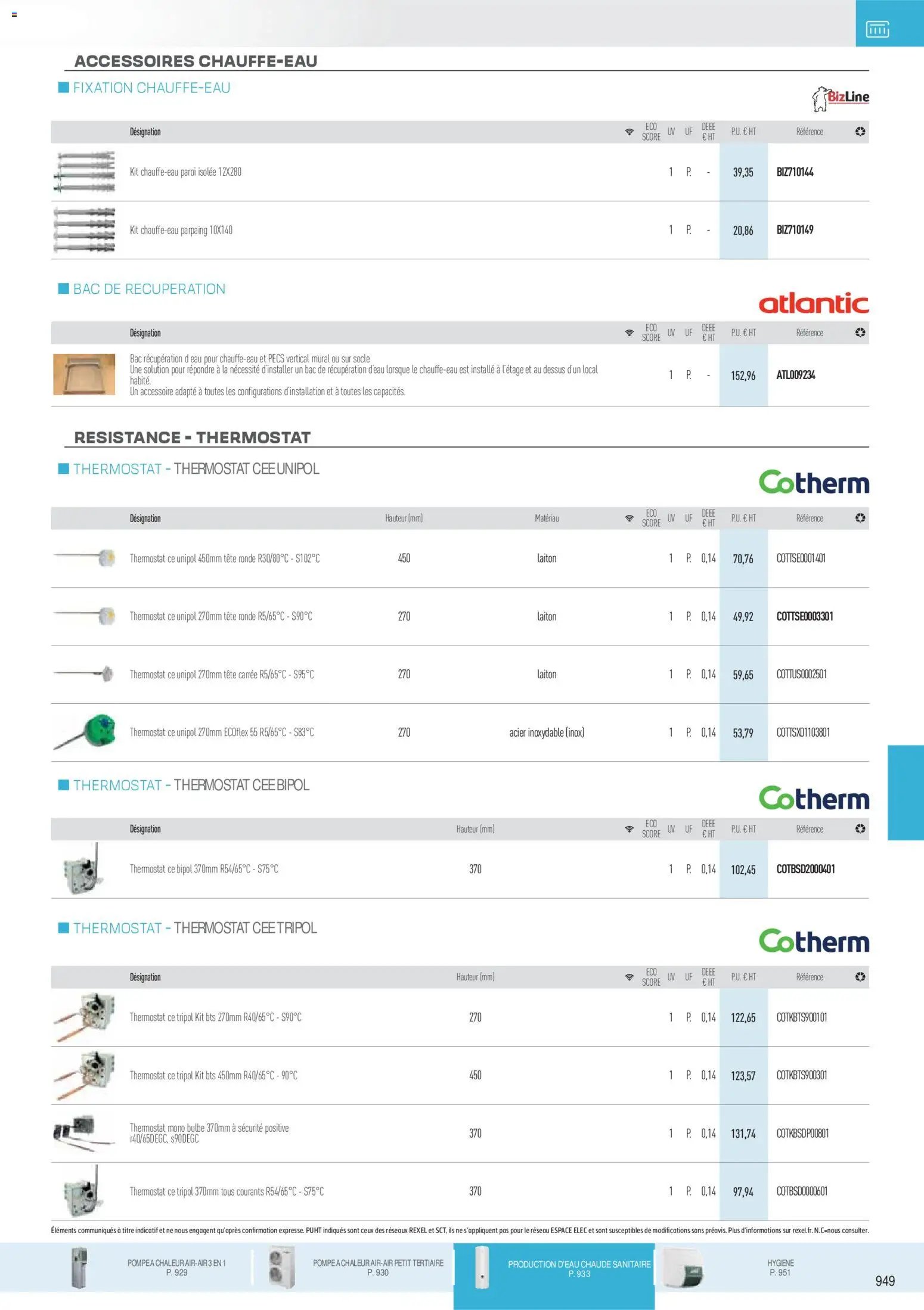 Rexel - Brochure Chauffage Électrique, ECS, PAC AIR-AIR Et Qualite De L´Air Interieur (2025-11-18 - 2026-12-31)