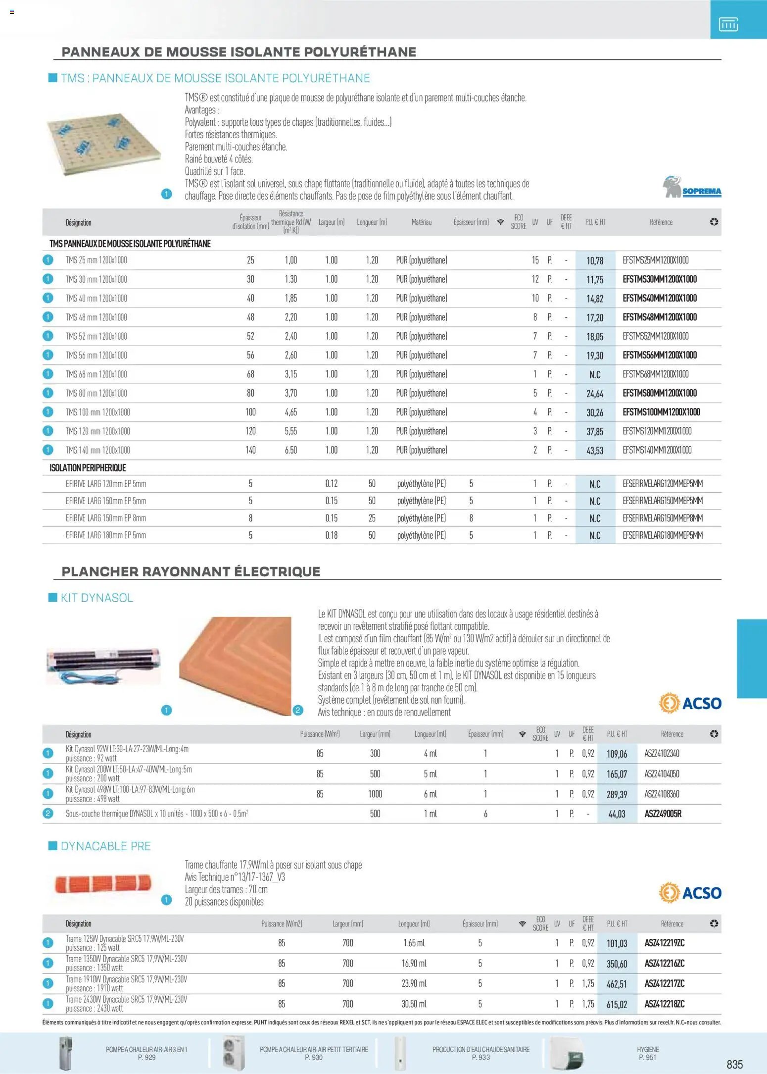 Rexel - Brochure Chauffage Électrique, ECS, PAC AIR-AIR Et Qualite De L´Air Interieur (2025-11-18 - 2026-12-31)